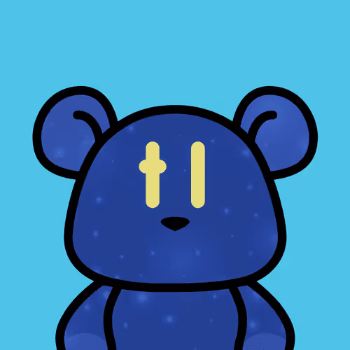 TL Bear Blue Mystik