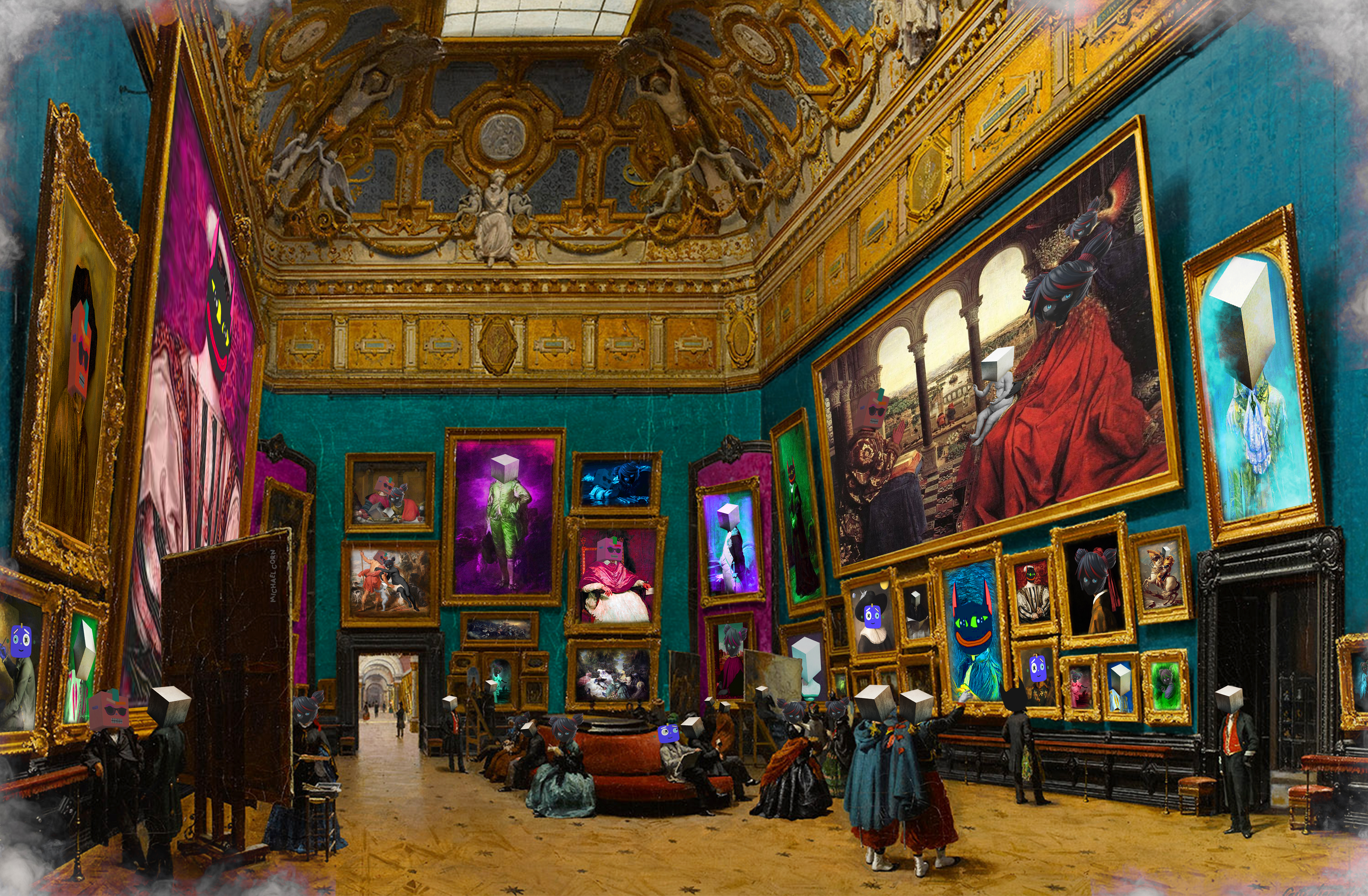 View of the Grand Salon De Corn pt.II