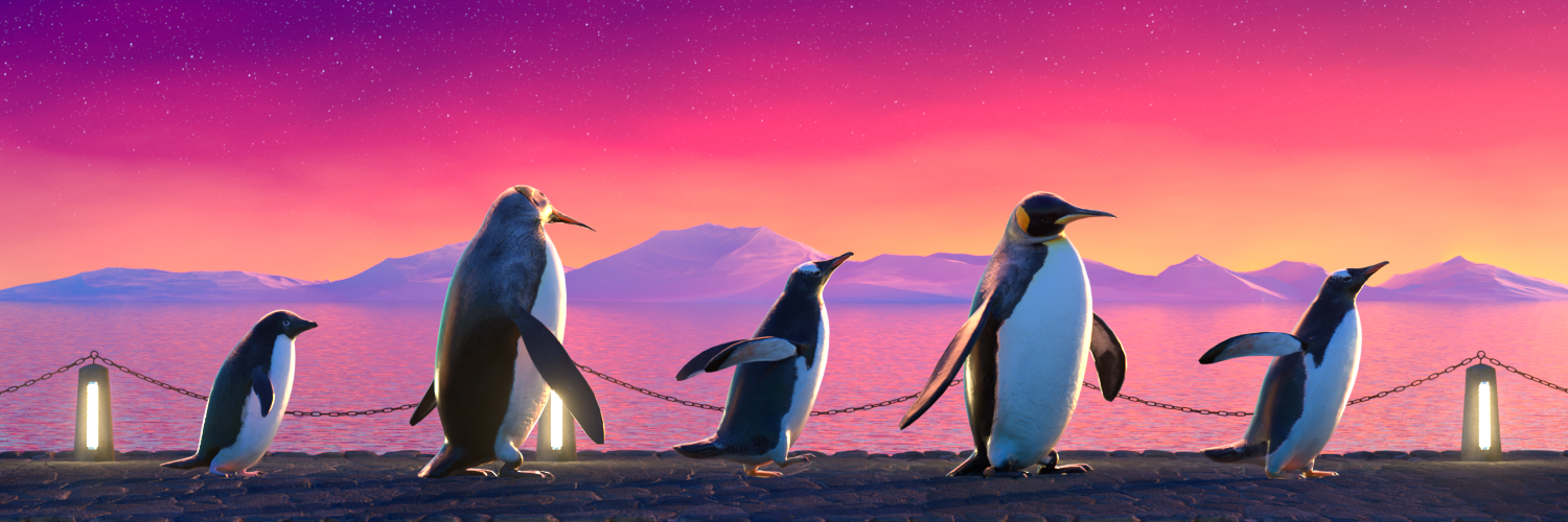 Five Penguins #2971