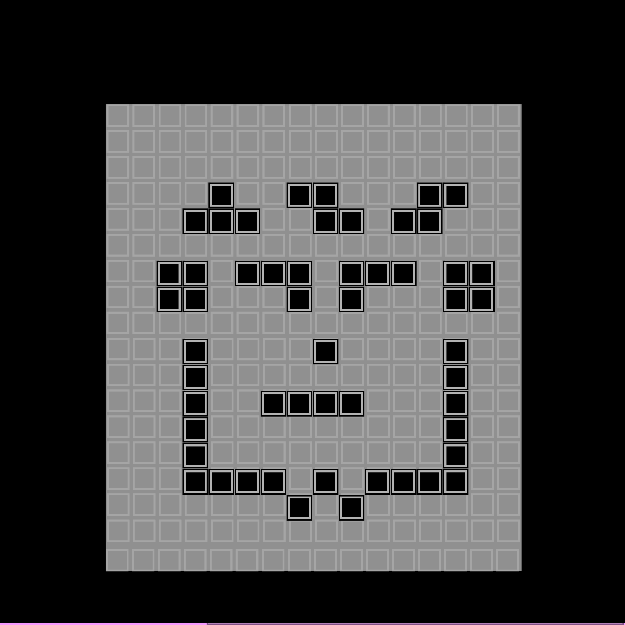 8-bit Block Face #6814