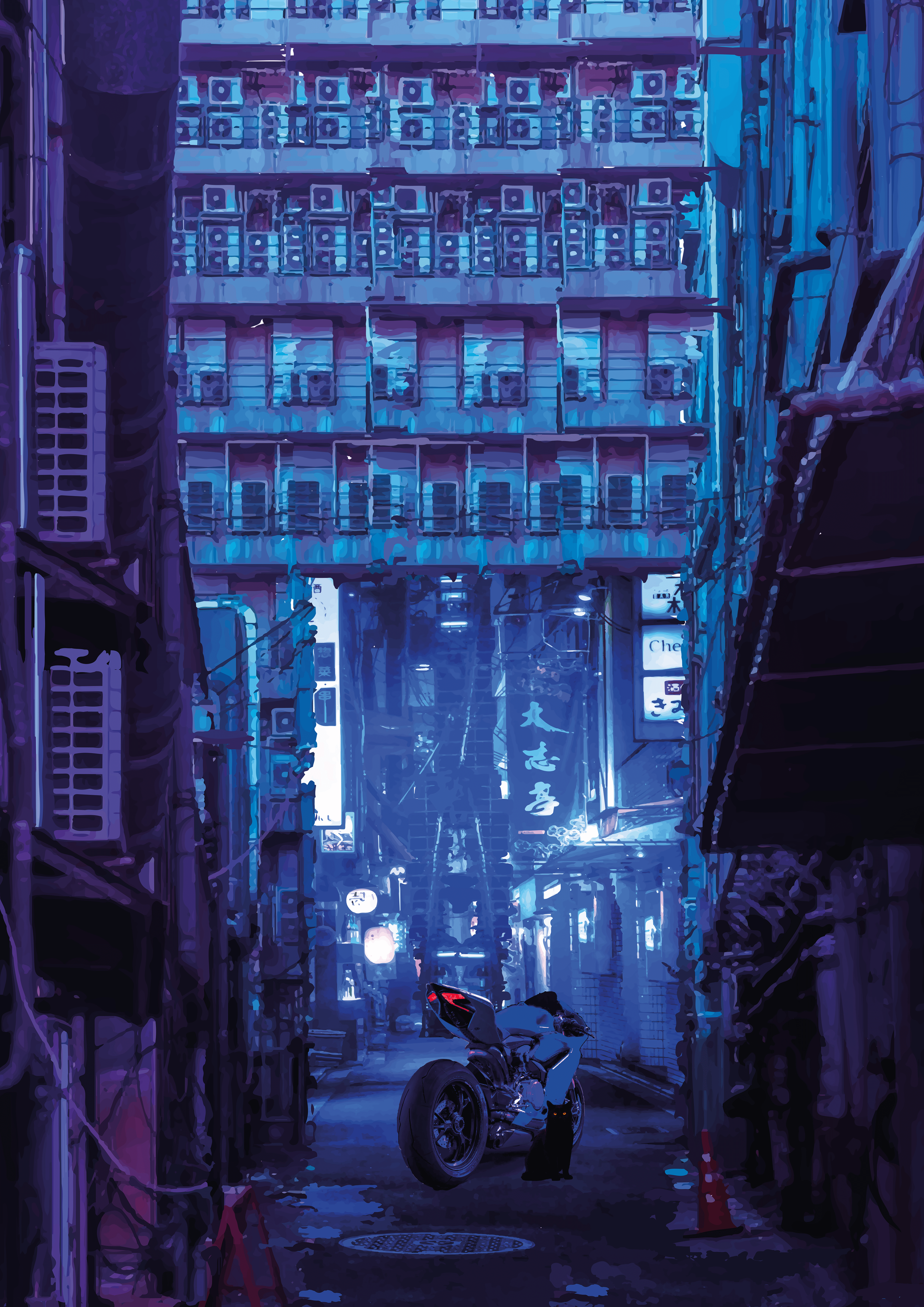 Midnight Blue.