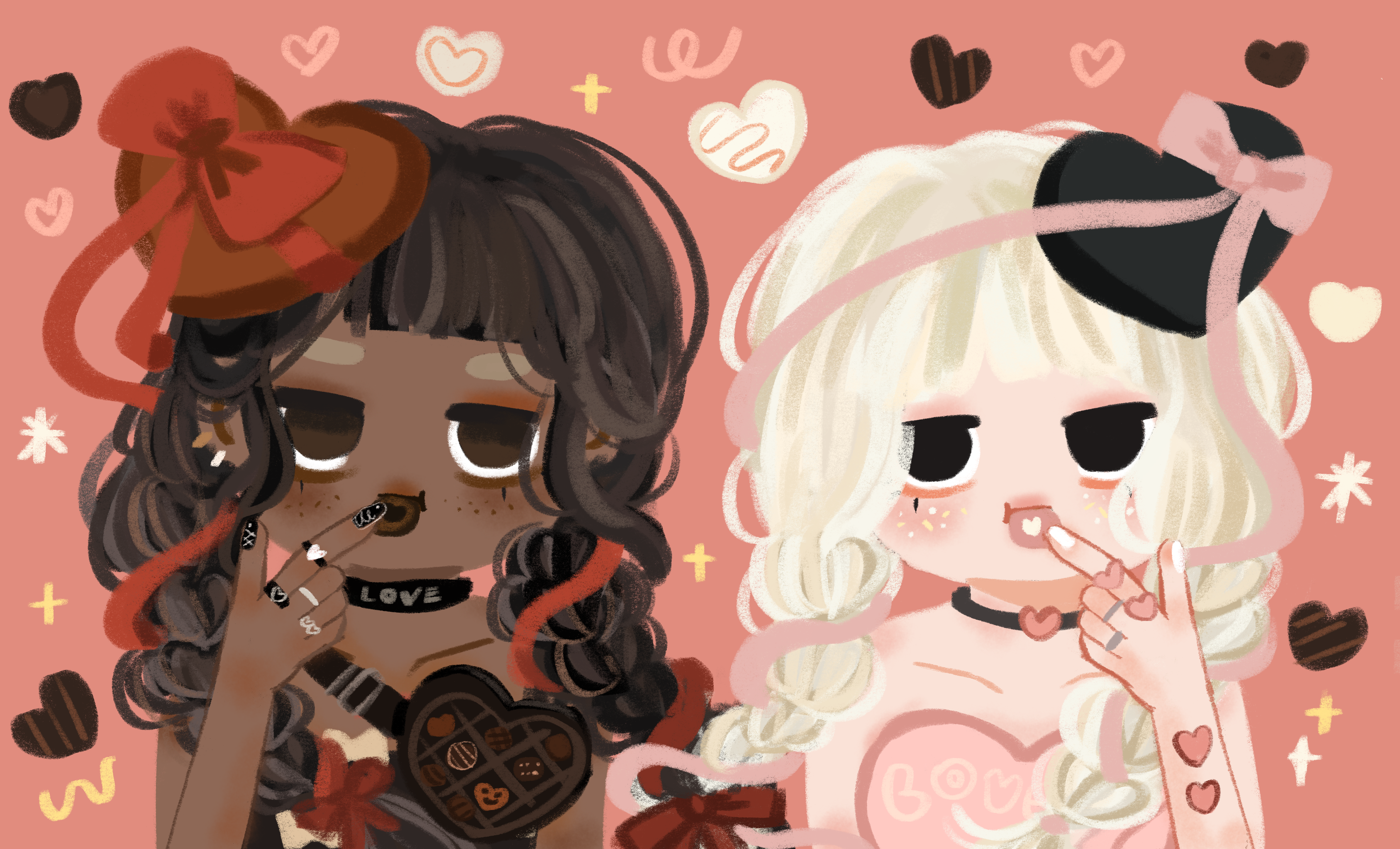 my blood type is chocolate 