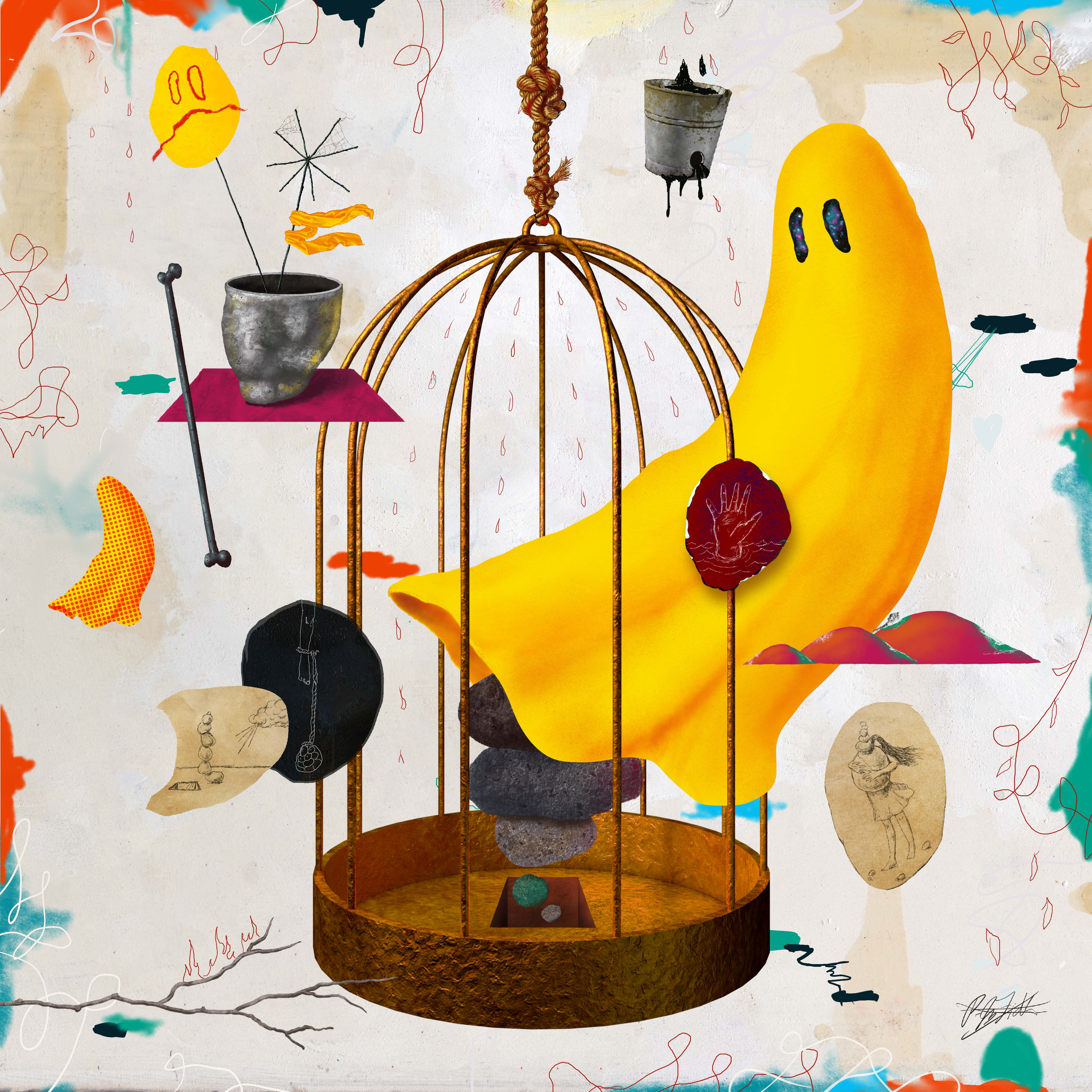 Cages 24 "Lay Your Cheek On Down"