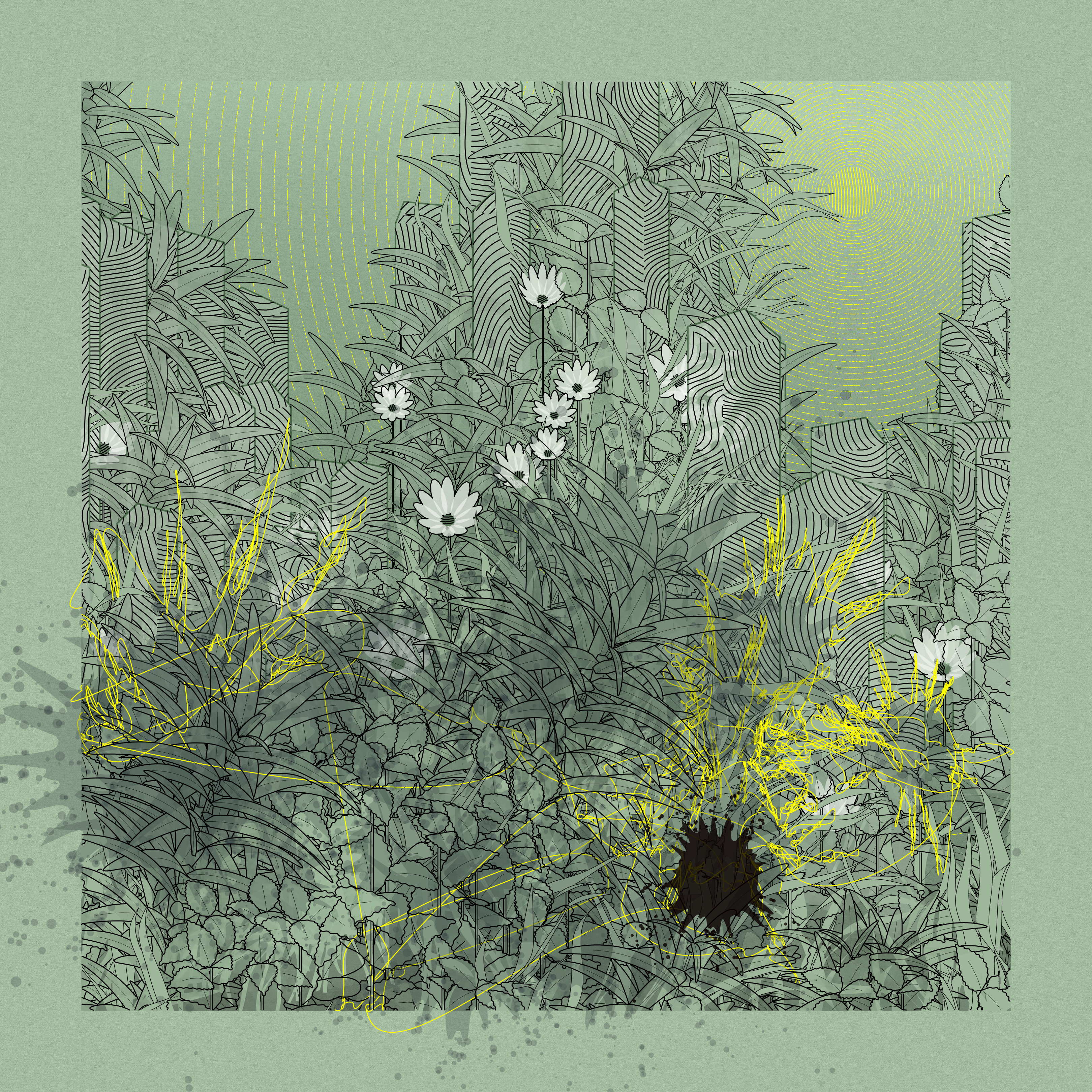 Landscape with Carbon Capture #5732