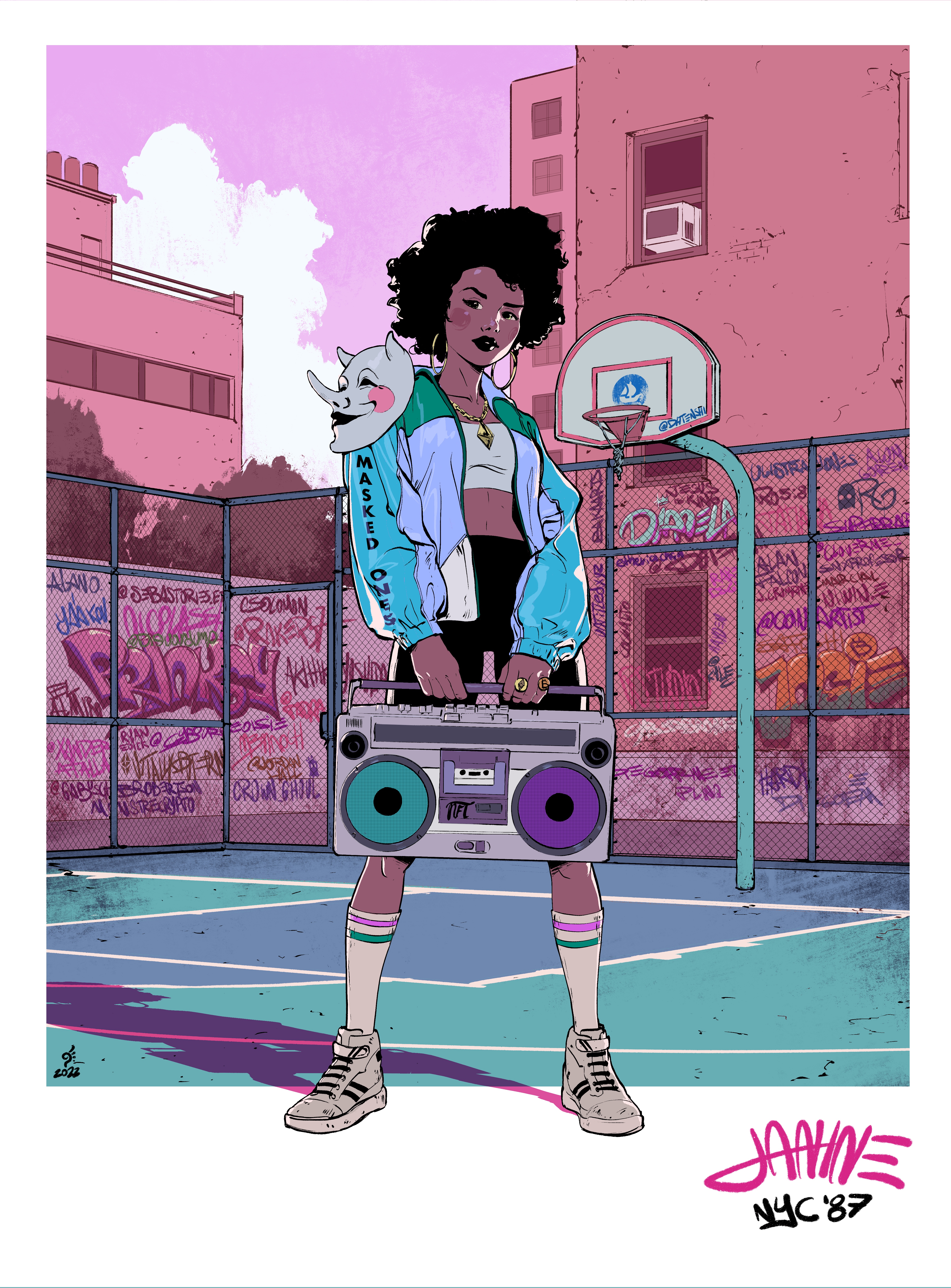 Janine NYC ‘87 #55