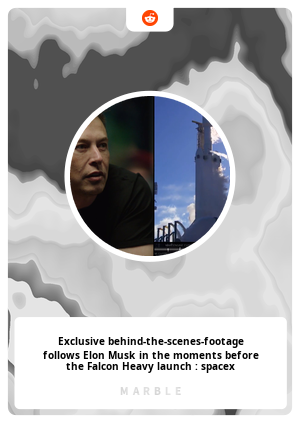 Exclusive behind-the-scenes-footage follows Elon Musk in the moments before the Falcon Heavy launch : spacex