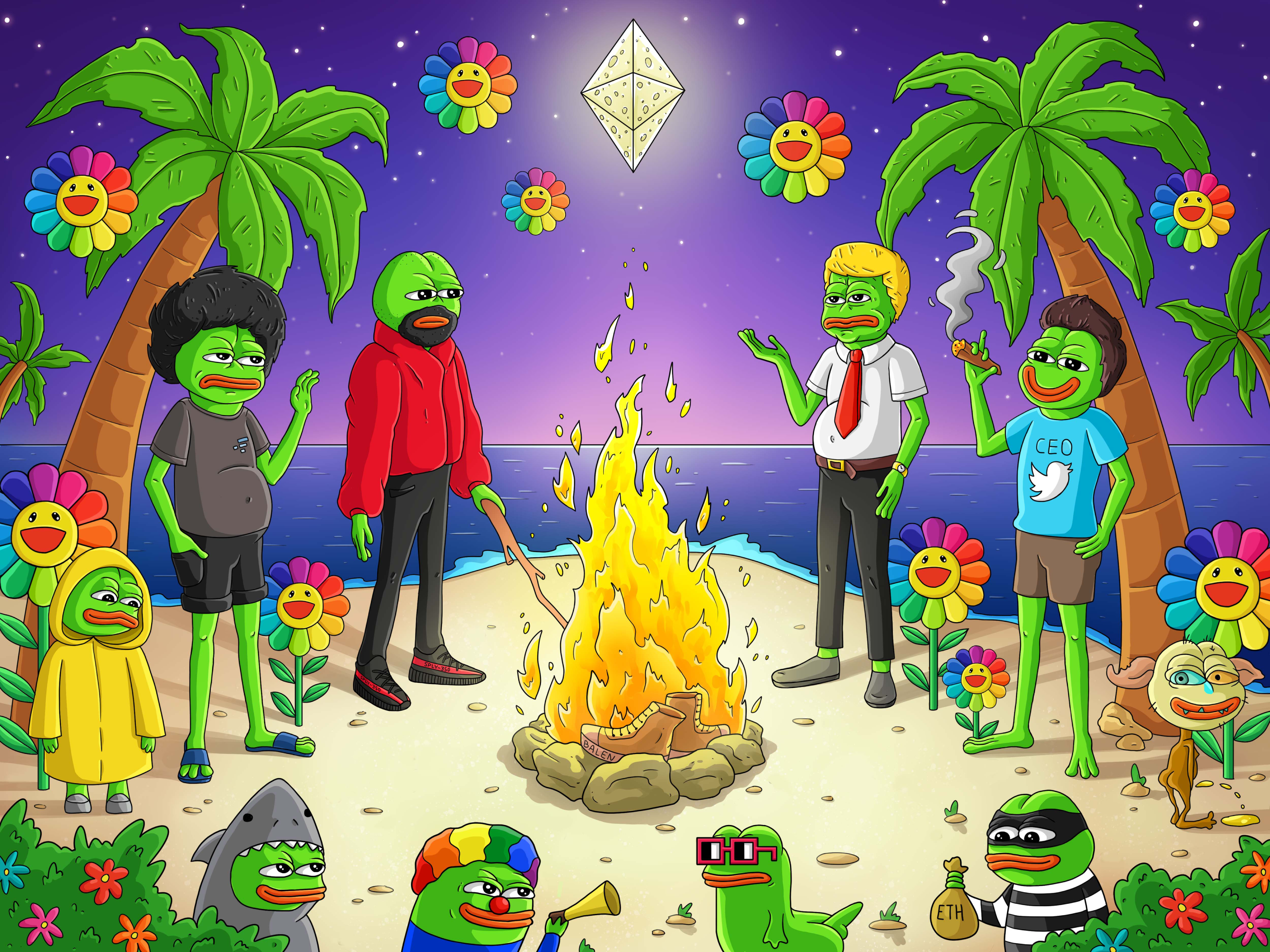 PEPES OF THE YEAR #1/100