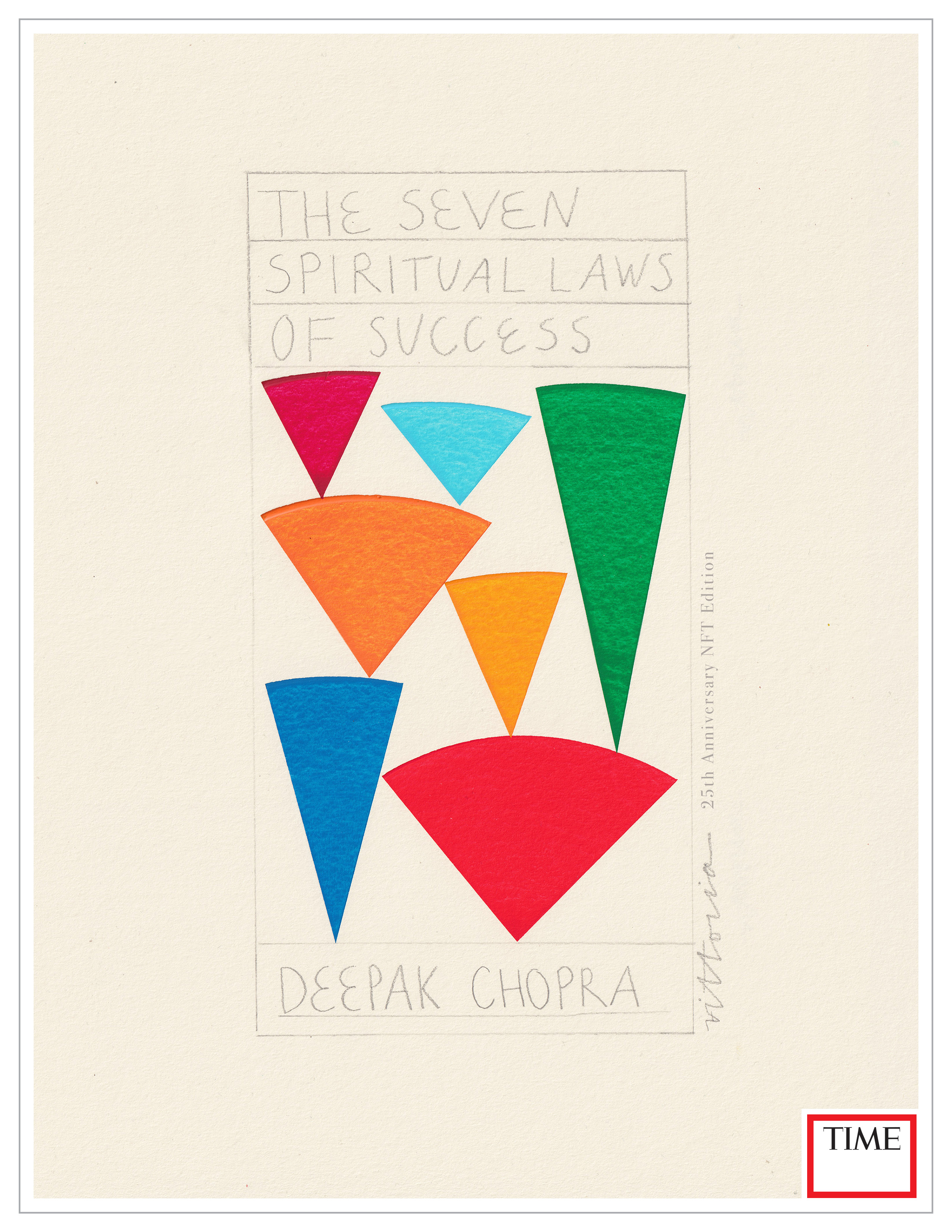The Seven Spiritual Laws of Success | Cover by Amber Vittoria