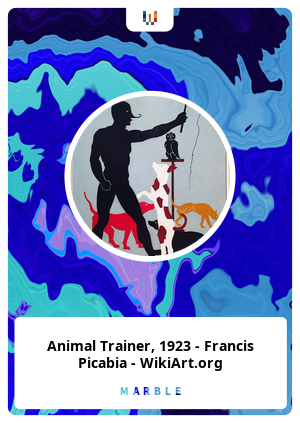 Animal Trainer, 1923 - Francis Picabia - WikiArt.org