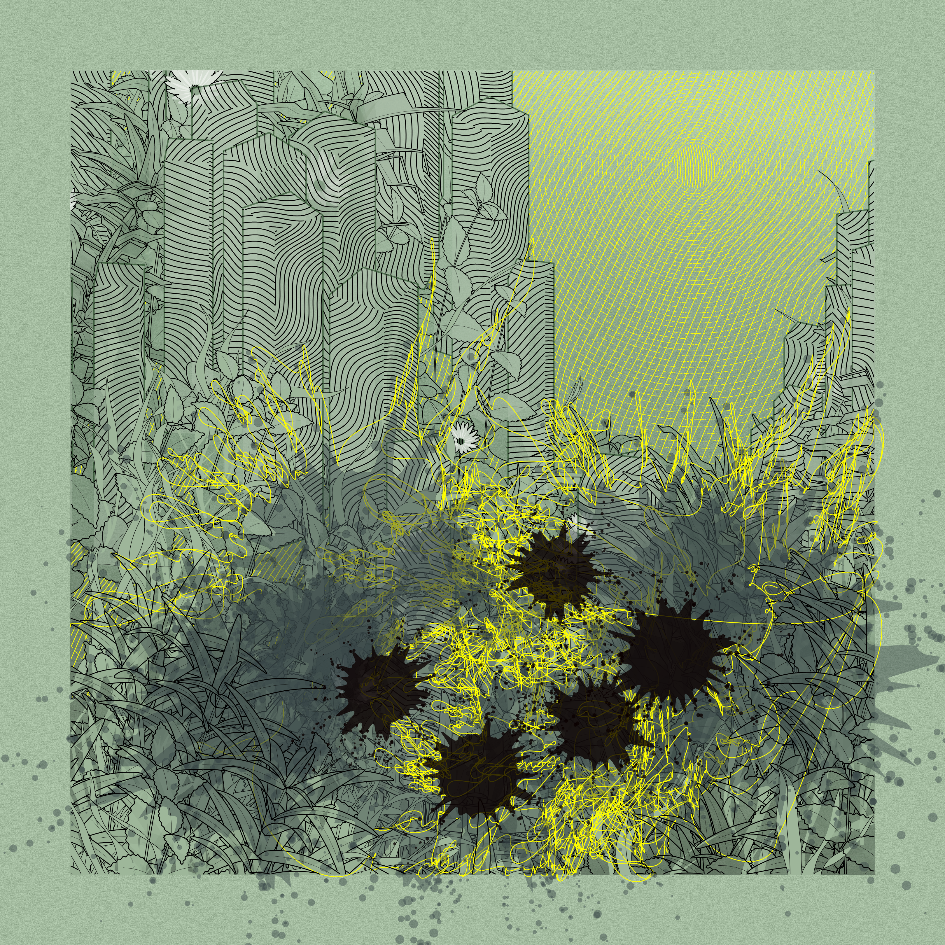 Landscape with Carbon Capture #1809