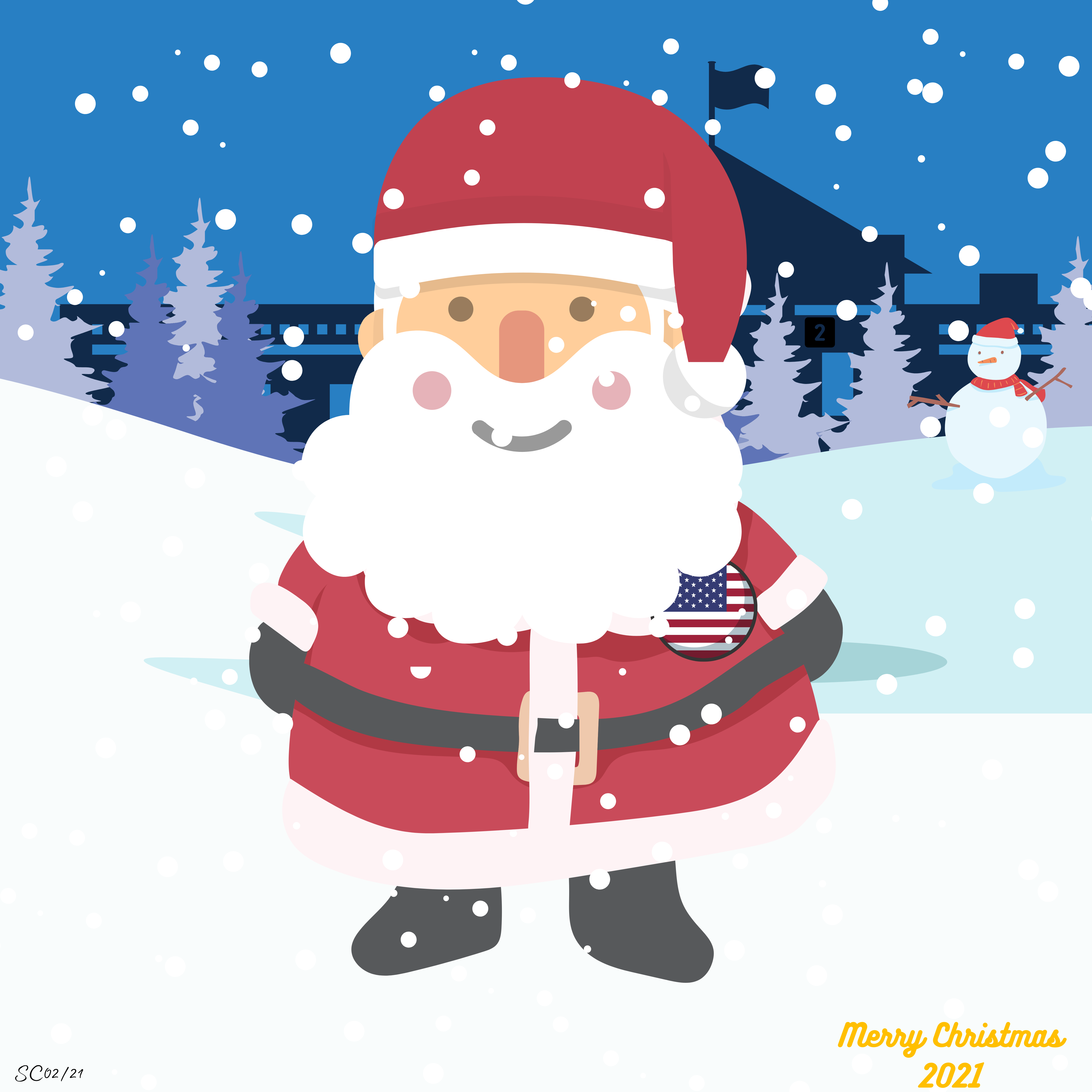 SC02/21 - USA Santa