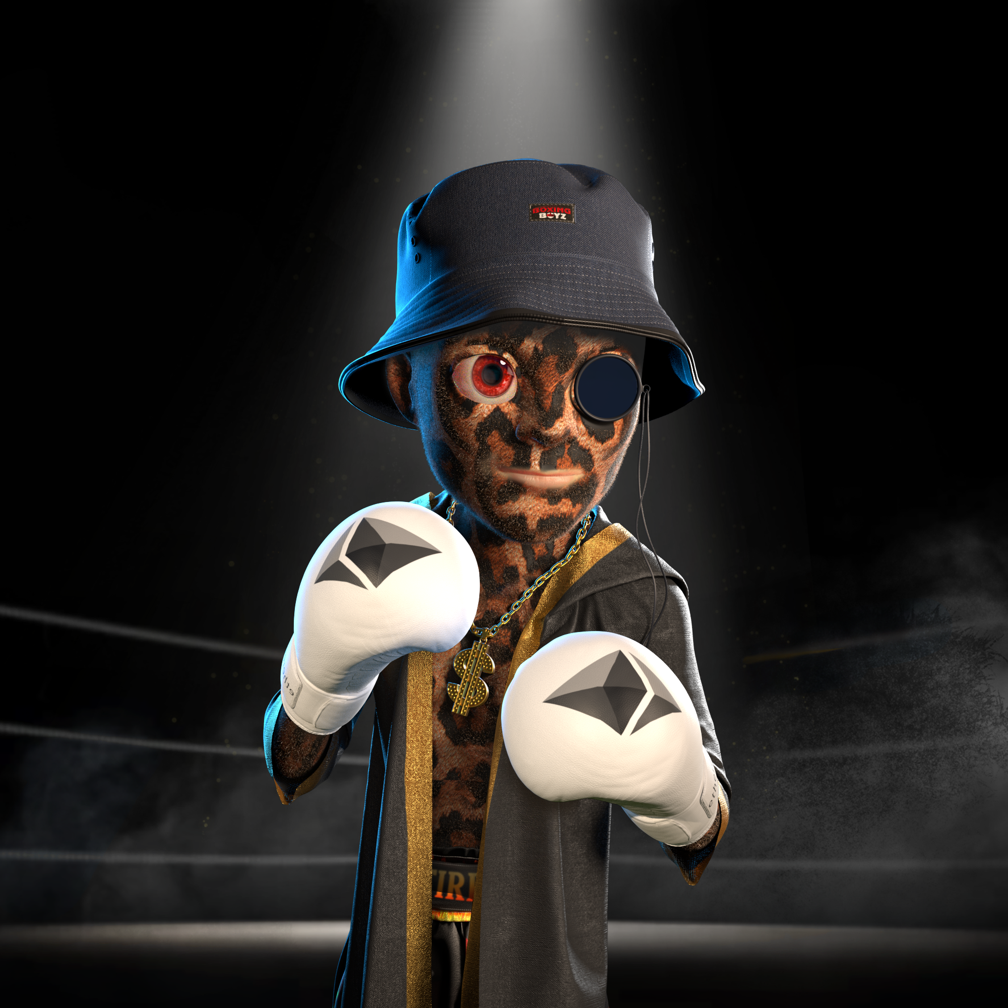 Boxing boy #1024