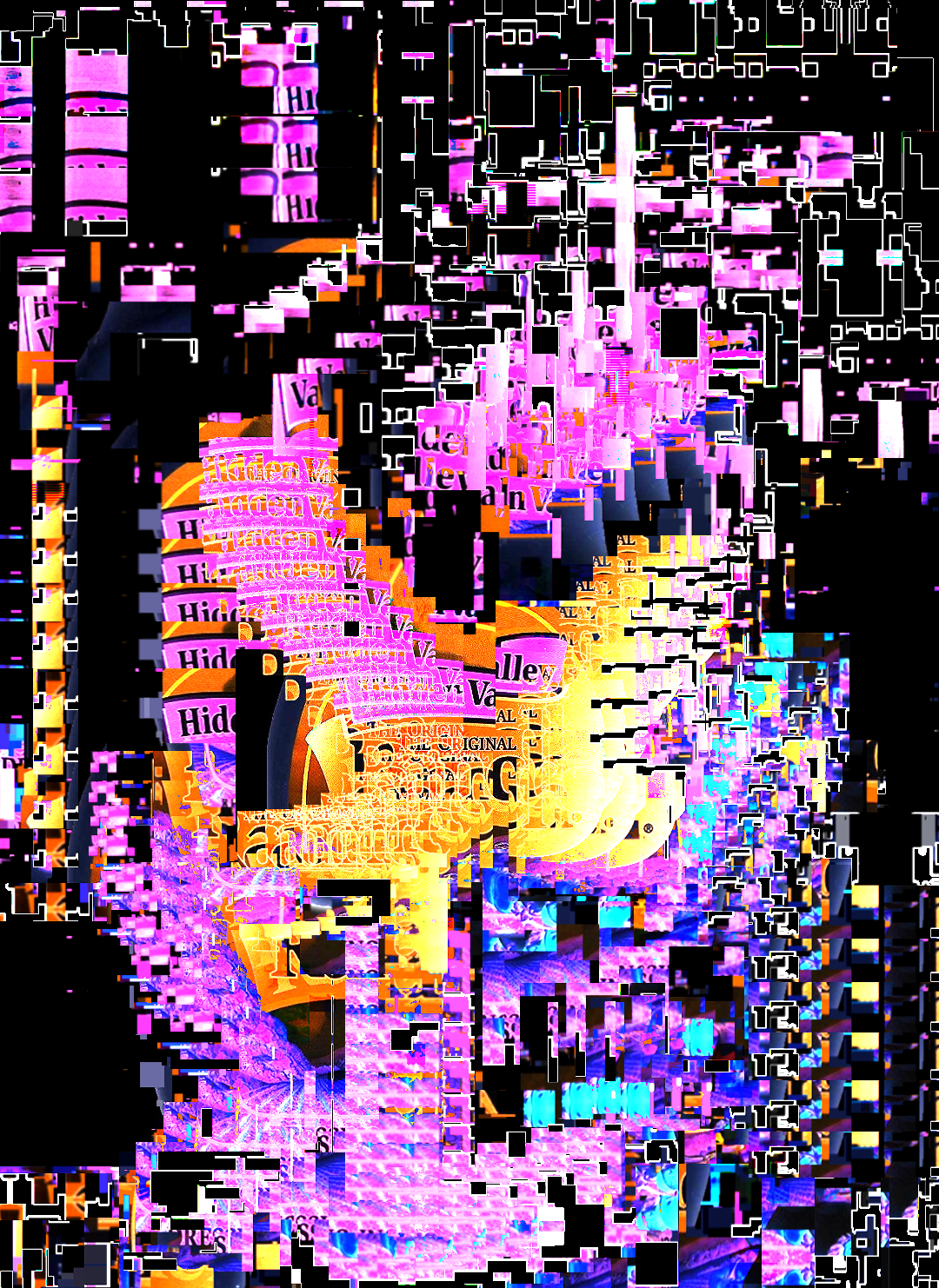 Invert Glitched Ranch 005