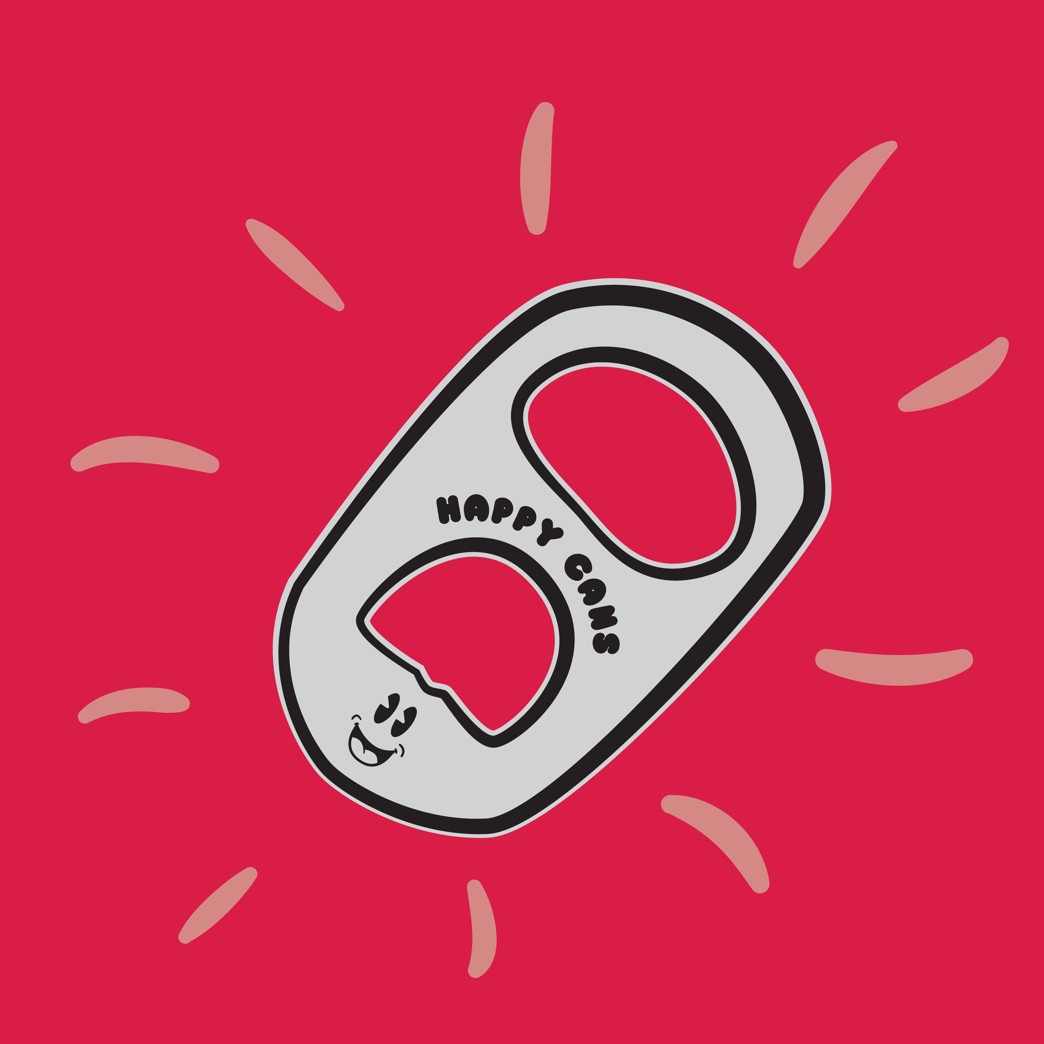 Happy Can Pop Tab