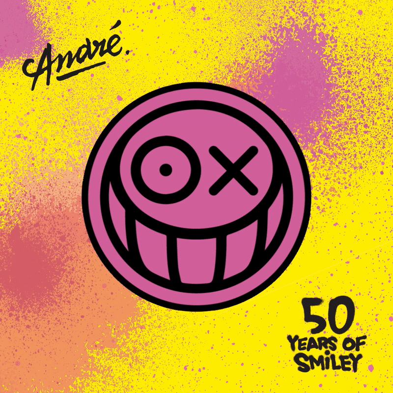 SMILEY® X ANDRÉ SARAIVA CELEBRATING 50 YEARS | NFT DROP 2022 | Supported by Urban Outfitters