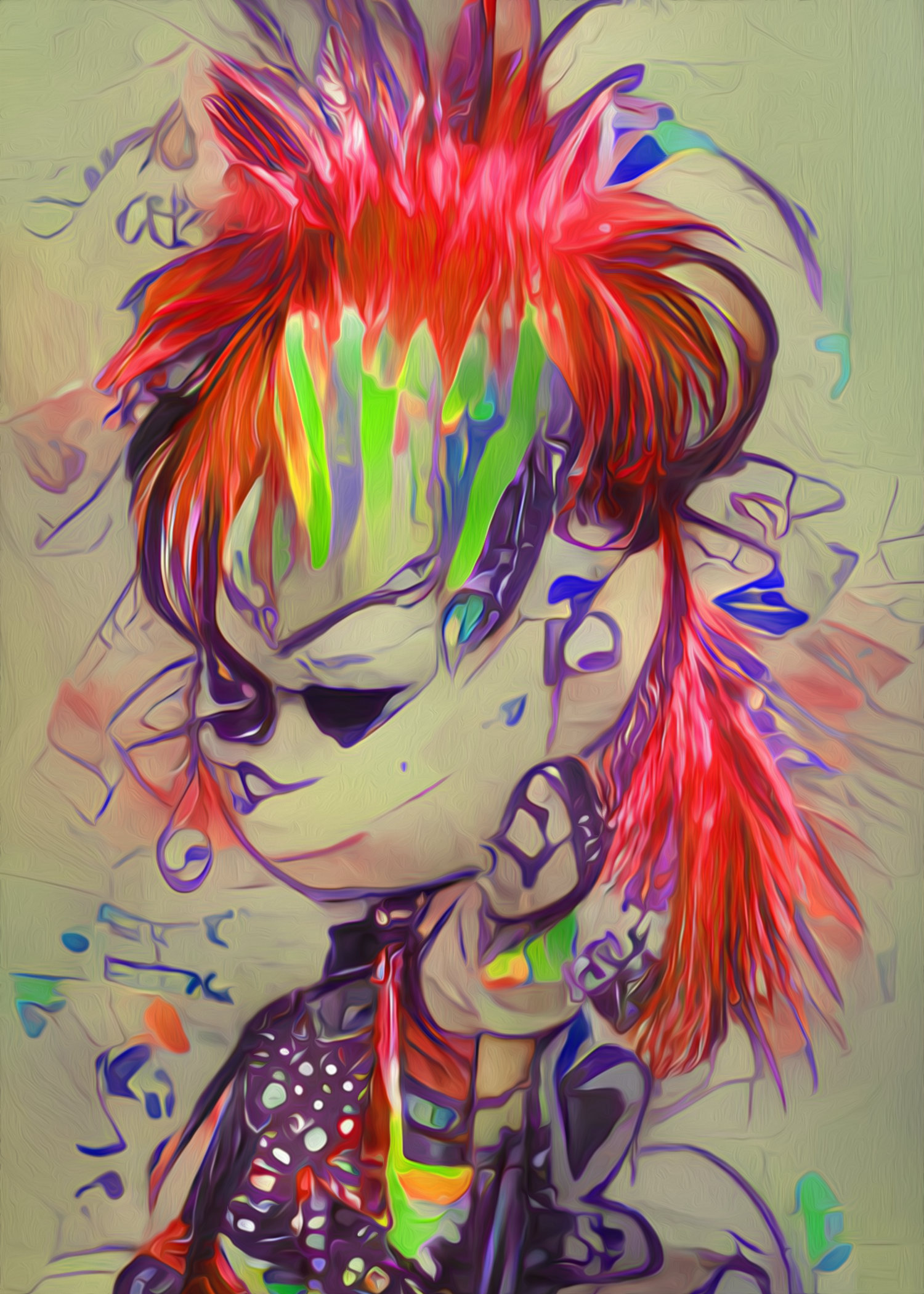 Scribbled Punk #26