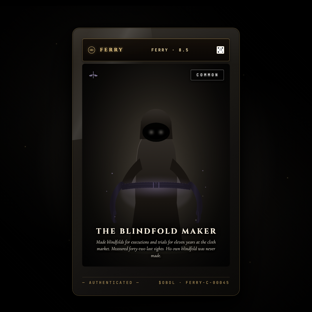 The Blindfold Maker