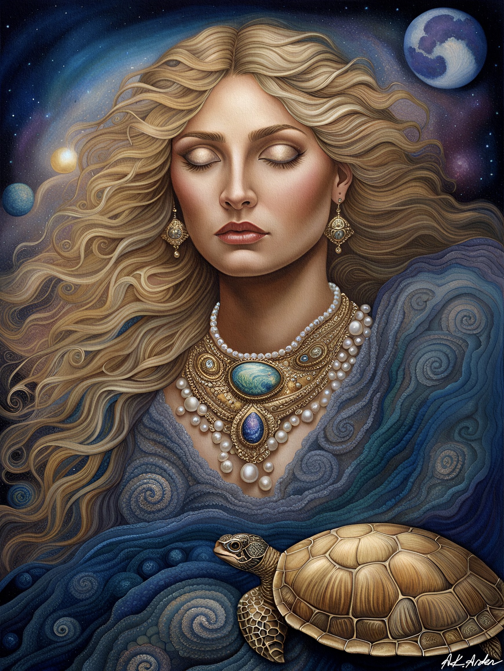 Mystic Moon Maiden - Coraline Tidekeeper