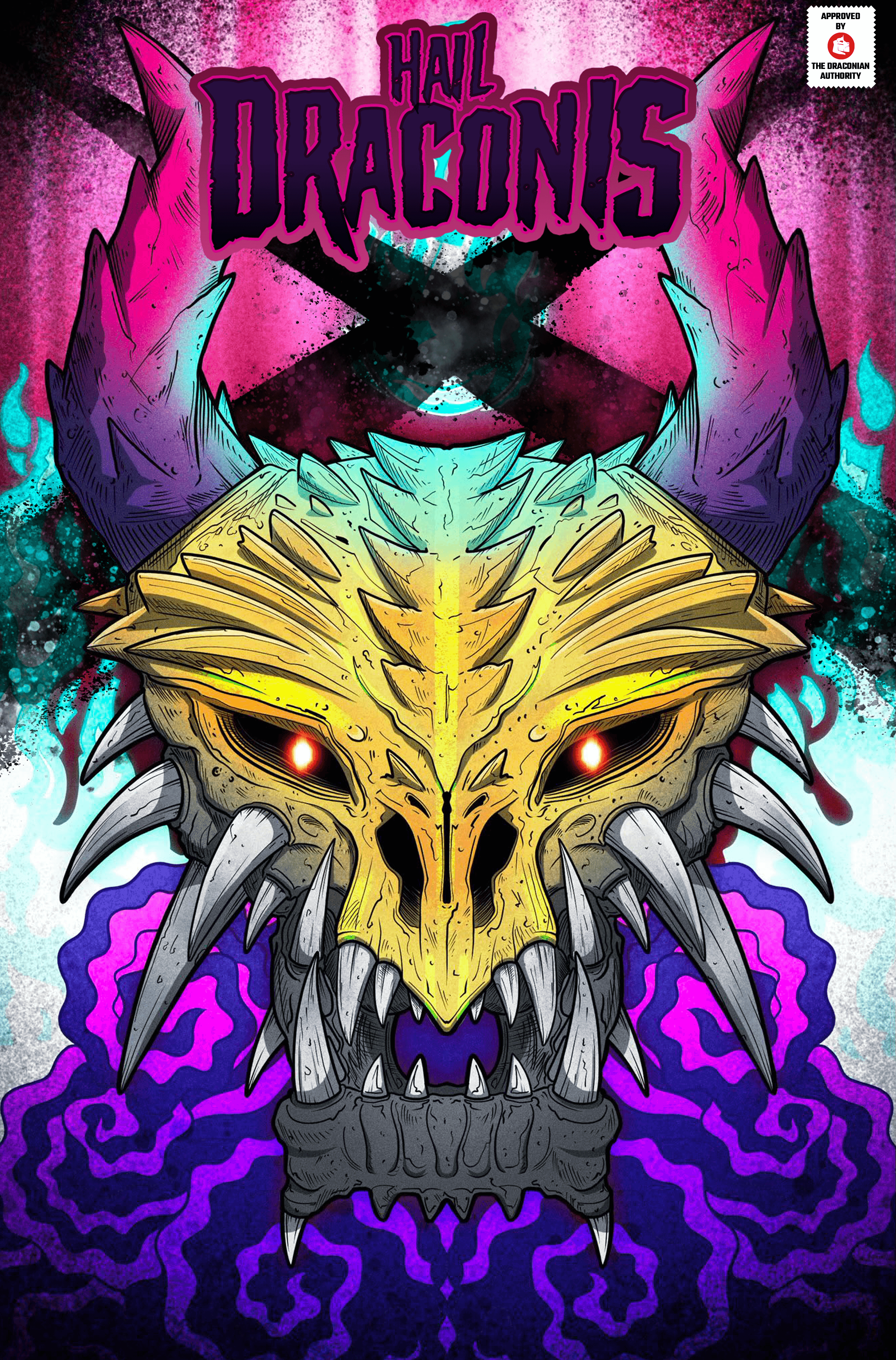 Hail Draconis X - COMMON COVER