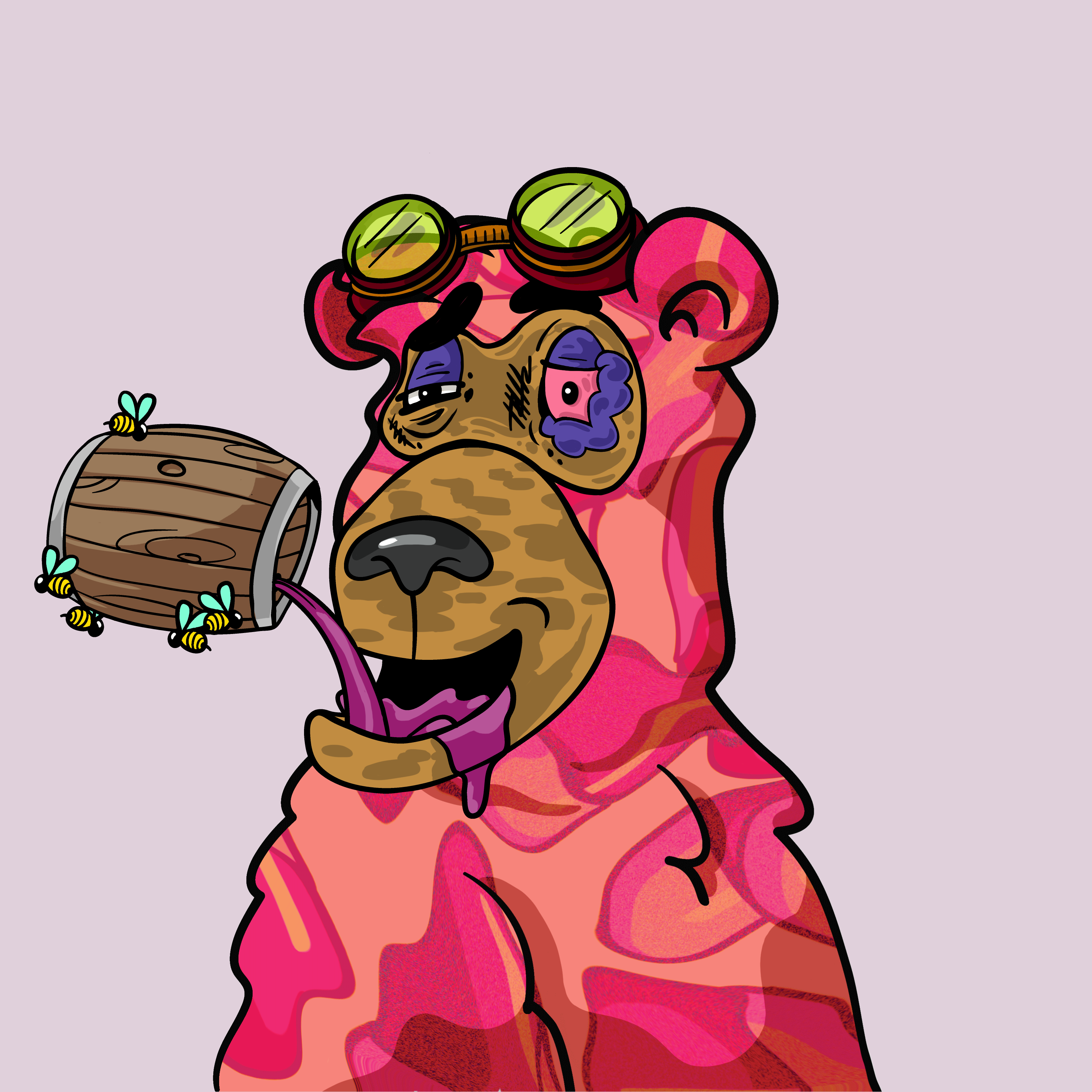 Buzzed Bear #1784