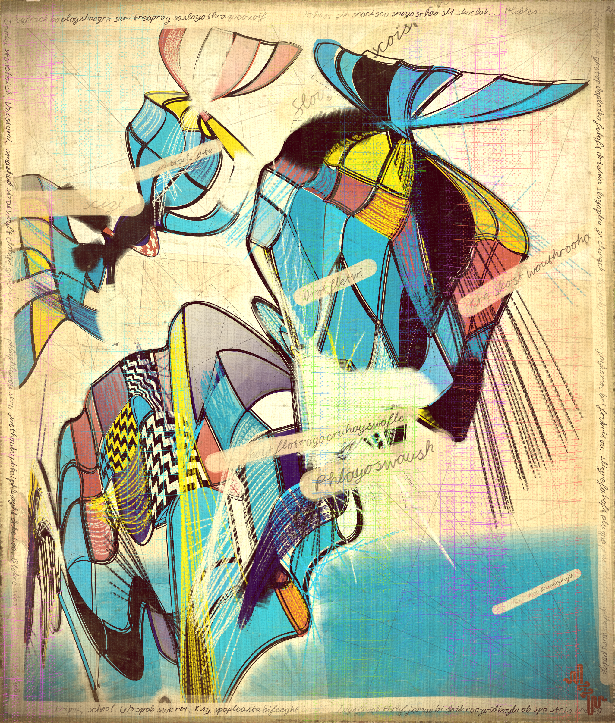 Amplitudes of Canvas #159