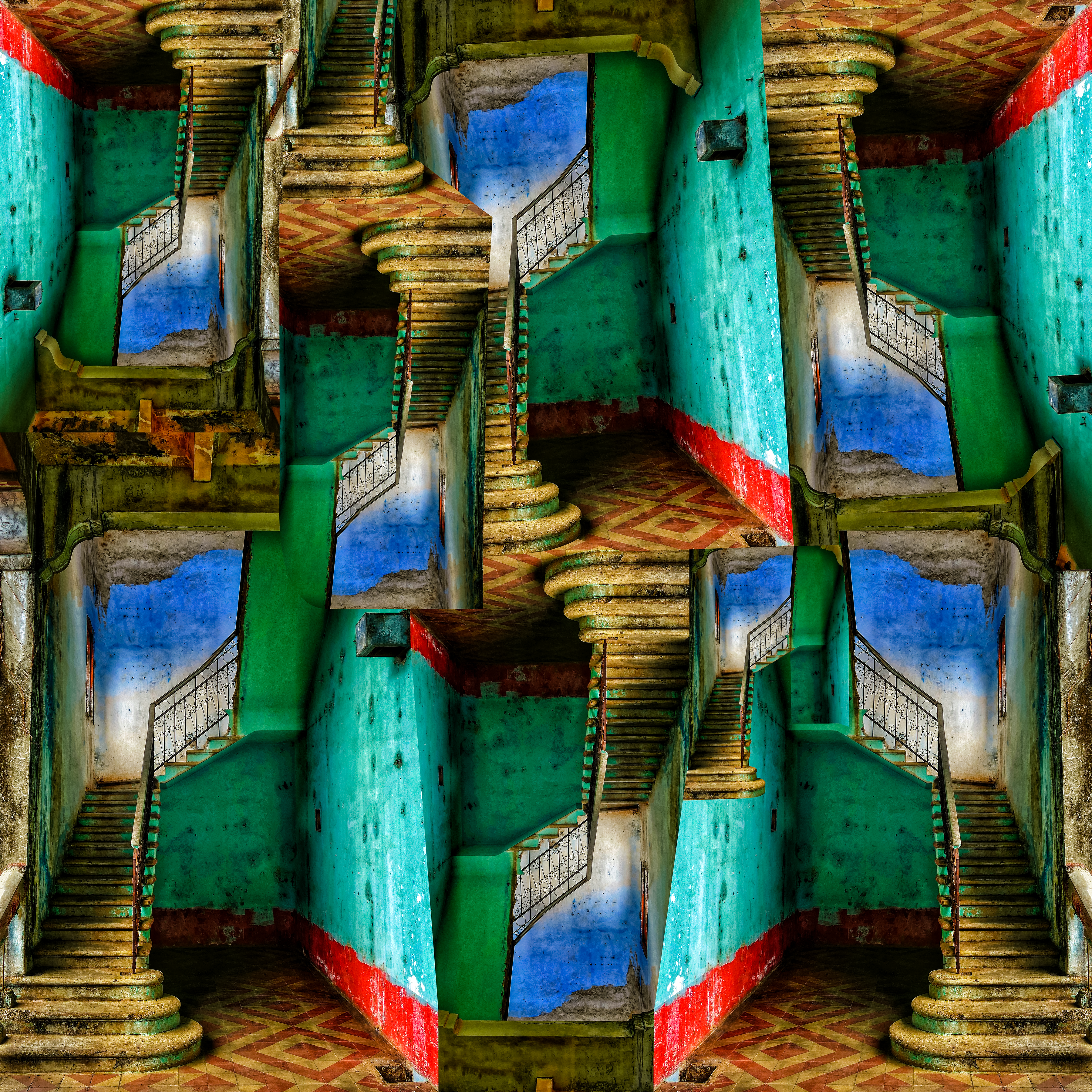 rgb stairs