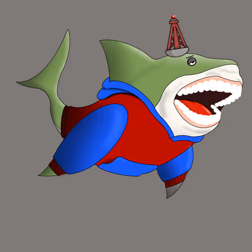 Wavy Shark #6532