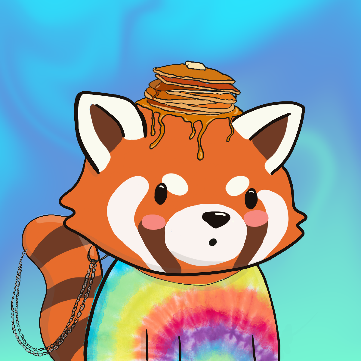 Okay Red Panda #6675