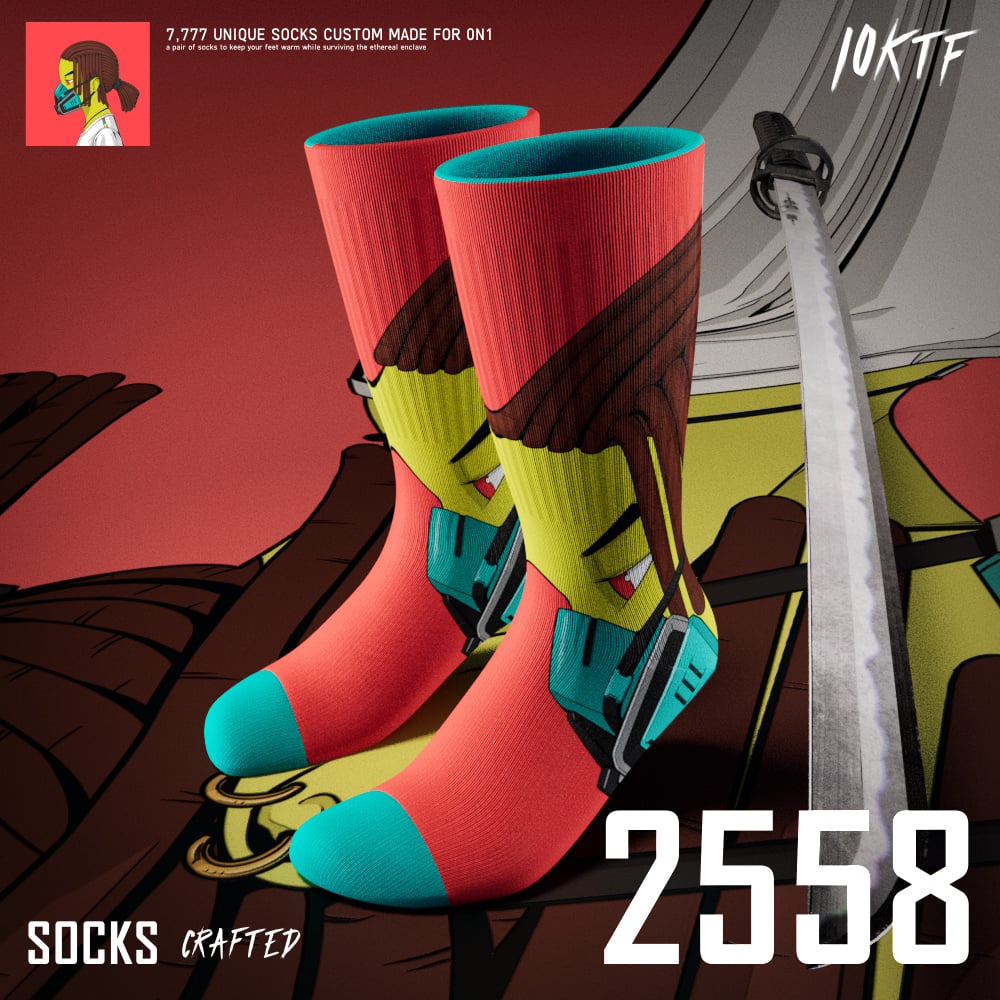 0N1 Crew Socks #2558