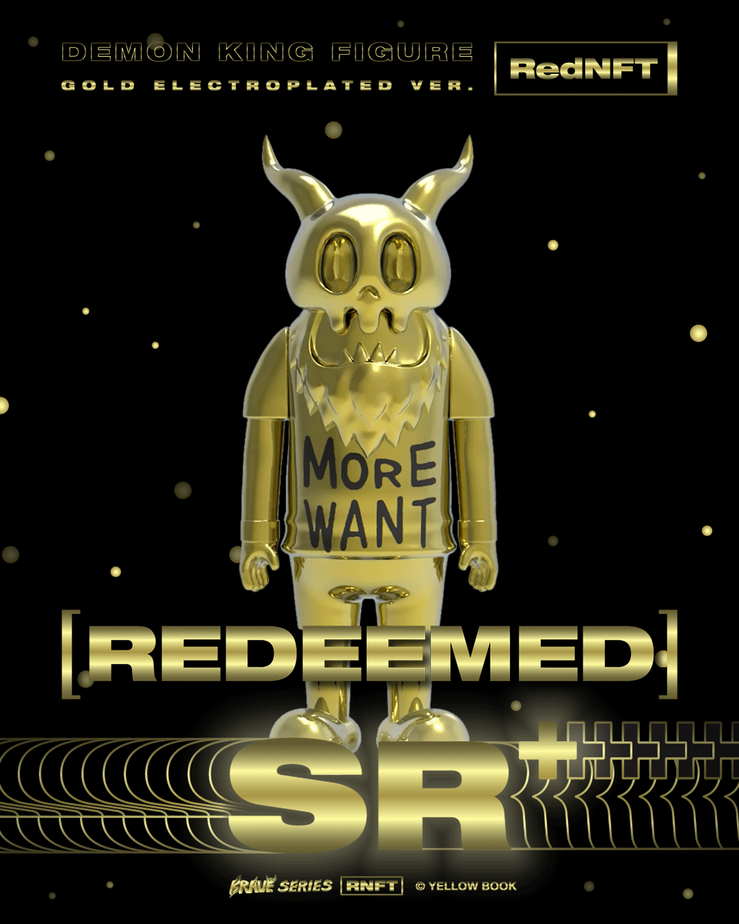 SR+ Demon King Figure (Gold Electroplated Ver.) SR010