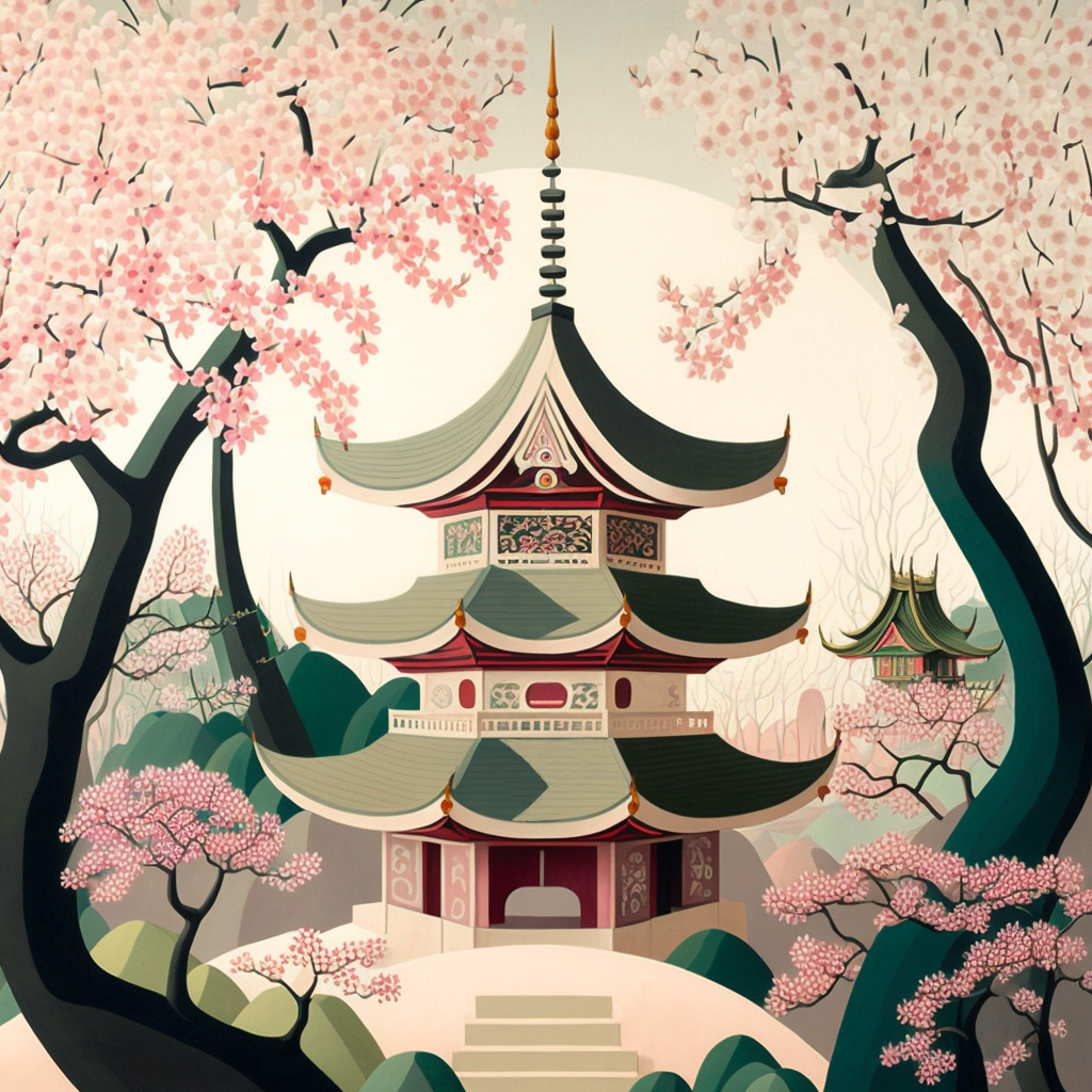 Peaceful Pagoda #21/50
