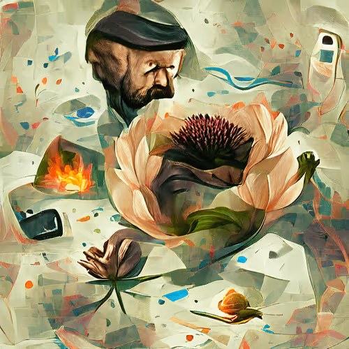 A flower never contemplates its existence. It's rules are formed through the abstract chaos of presence. Deceptively calm until the seasonal tide forms the next wave of blossoms. 

They will not survive the winter. An entire world has been washed away, a new one is born from the ashes.