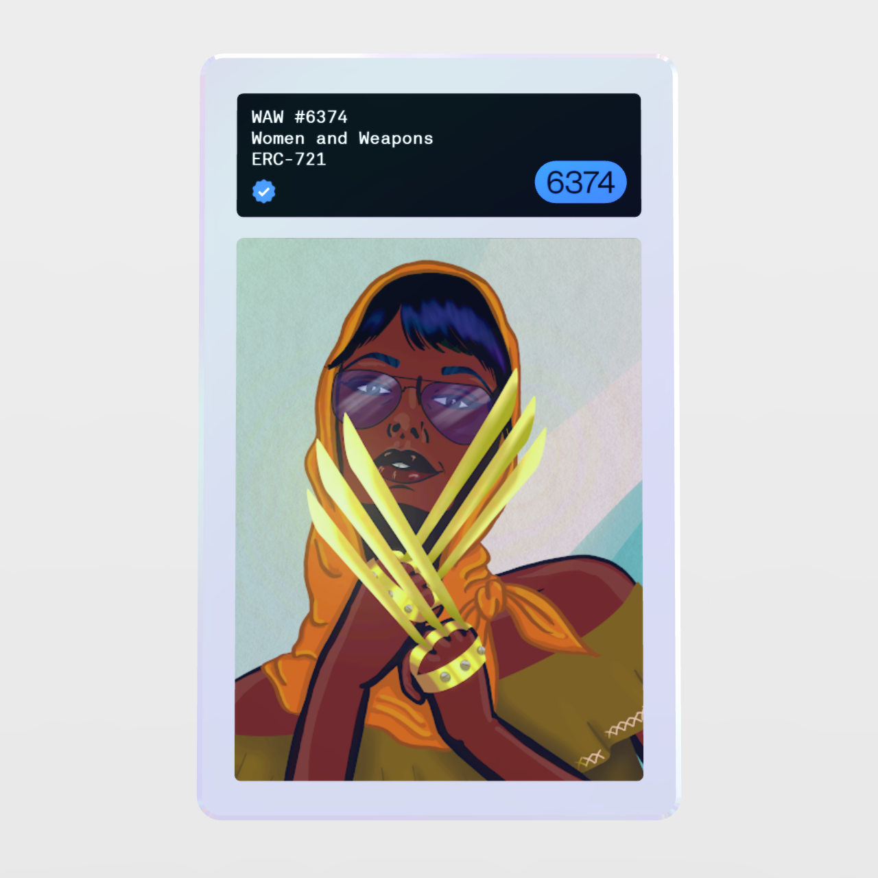 Minter Token - Women and Weapons #6374