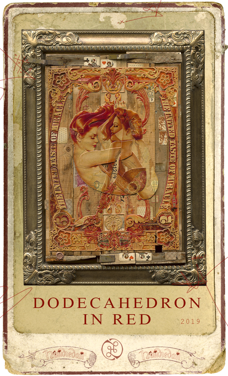 HANDIEDAN | DODECAHEDRON IN RED