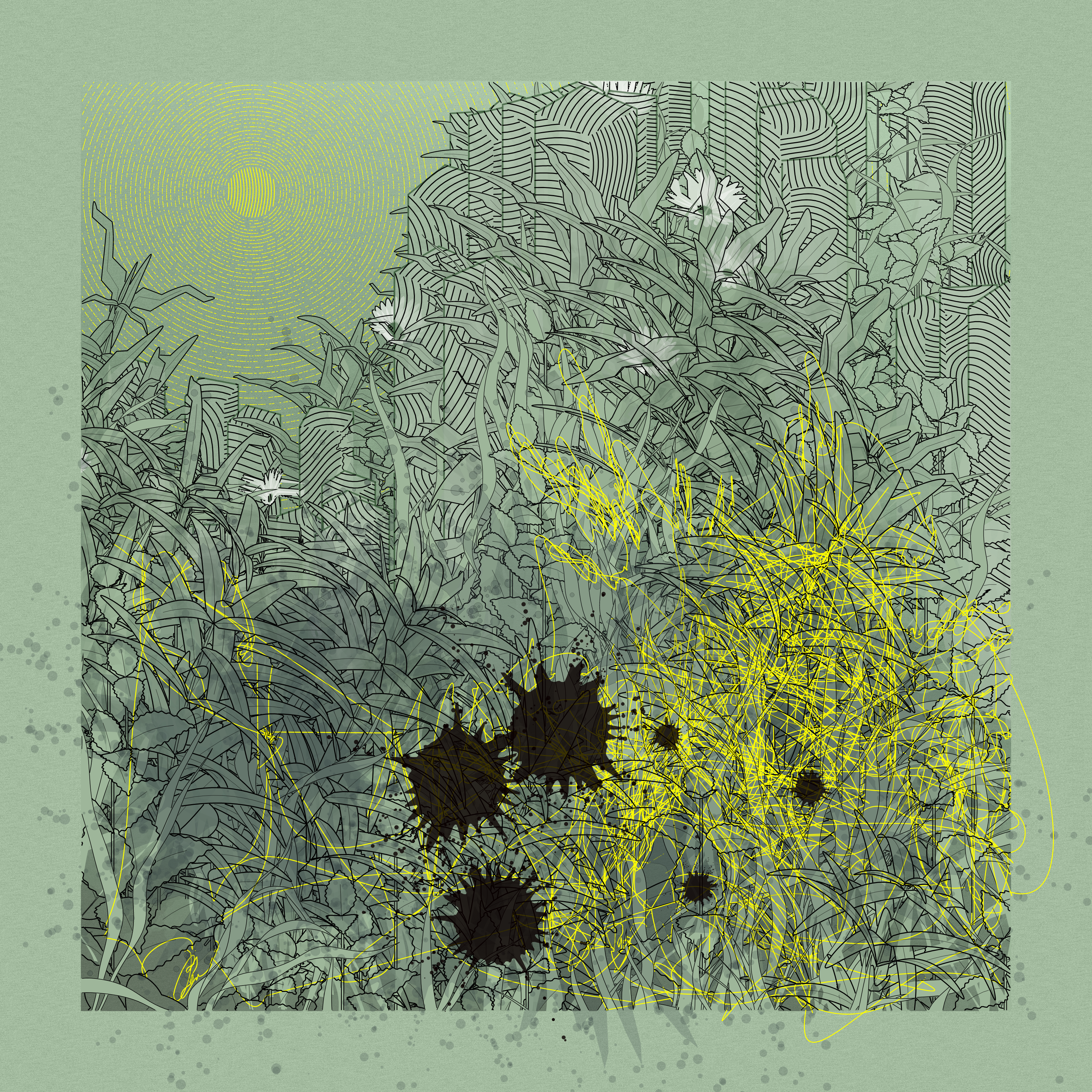 Landscape with Carbon Capture #6007