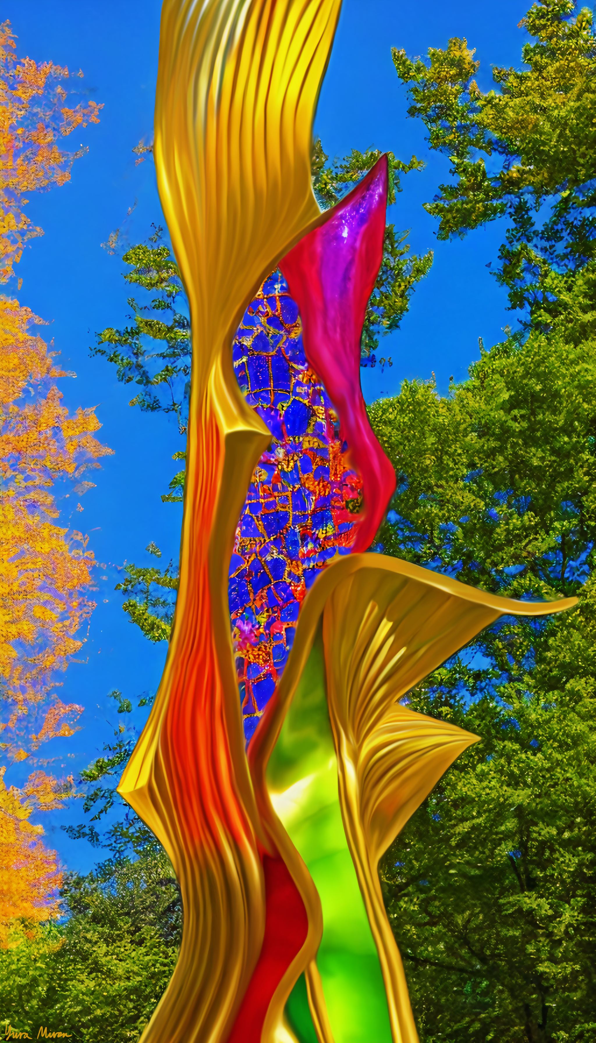 NYC Glass Art #1