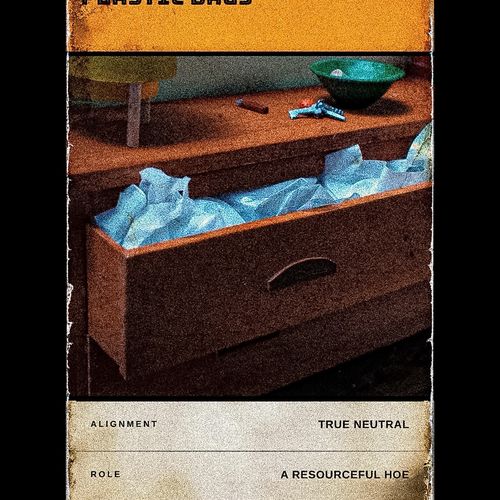 DRAWER OF PLASTIC BAGS #13