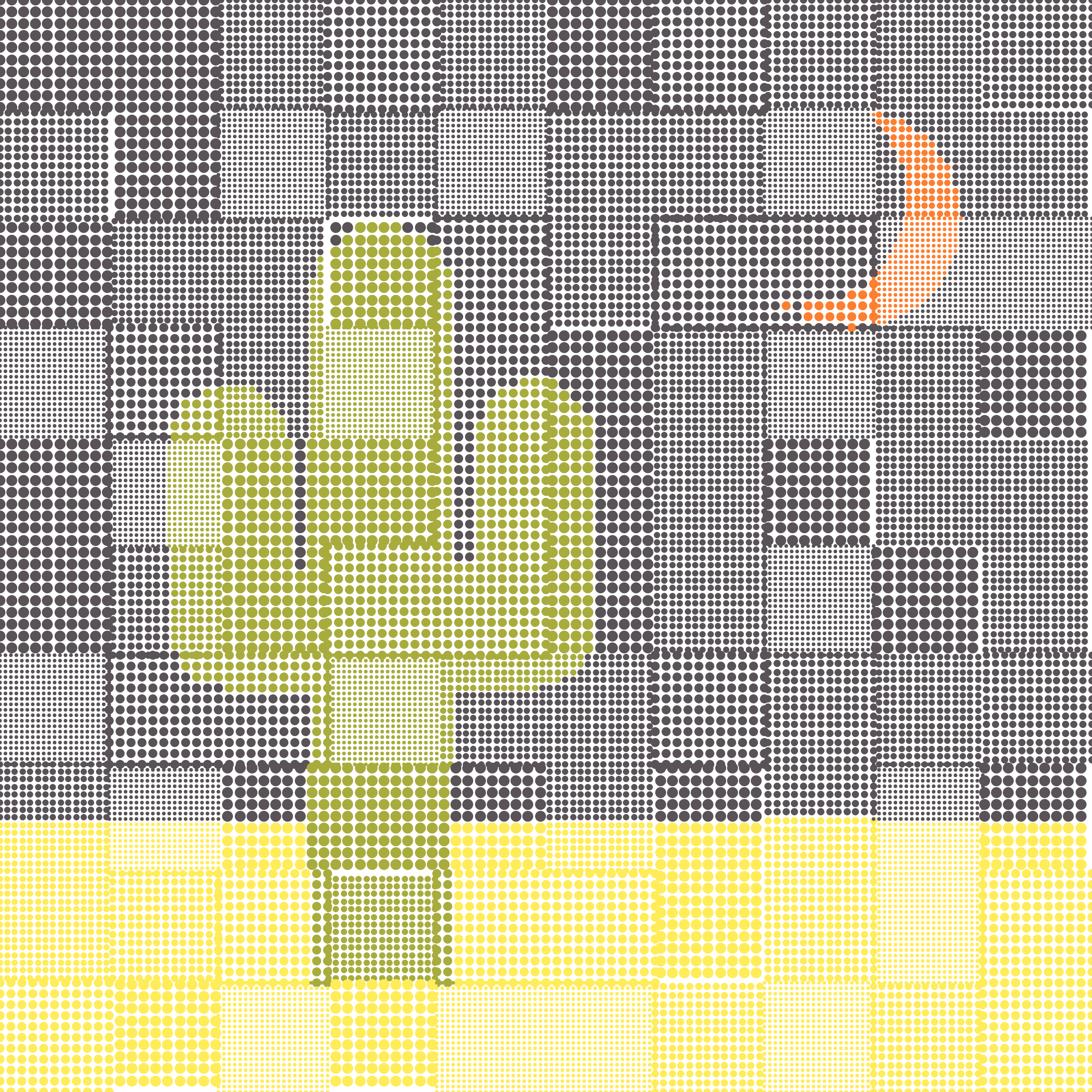 Patchwork Saguaros #58