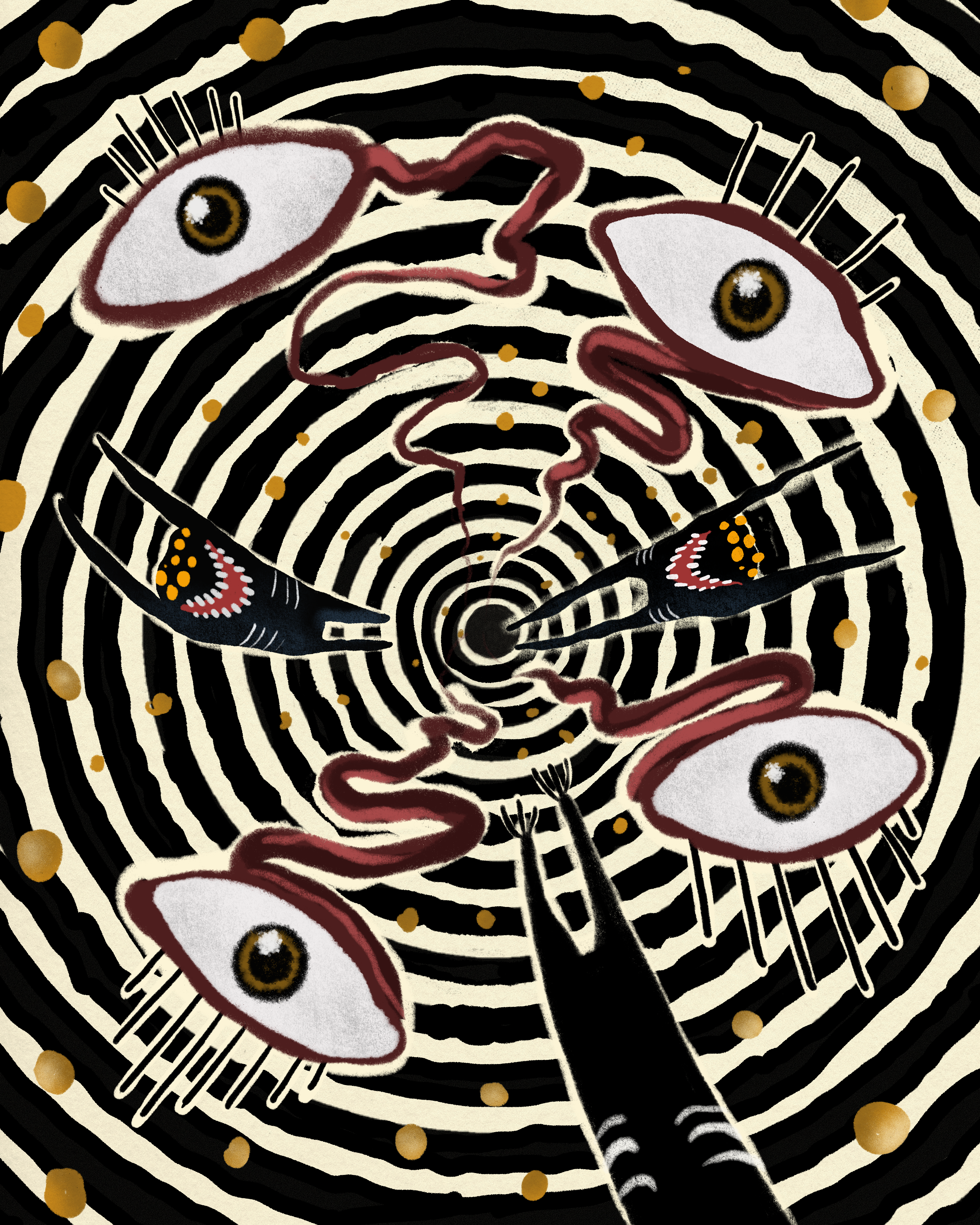 Falling into #phospiral