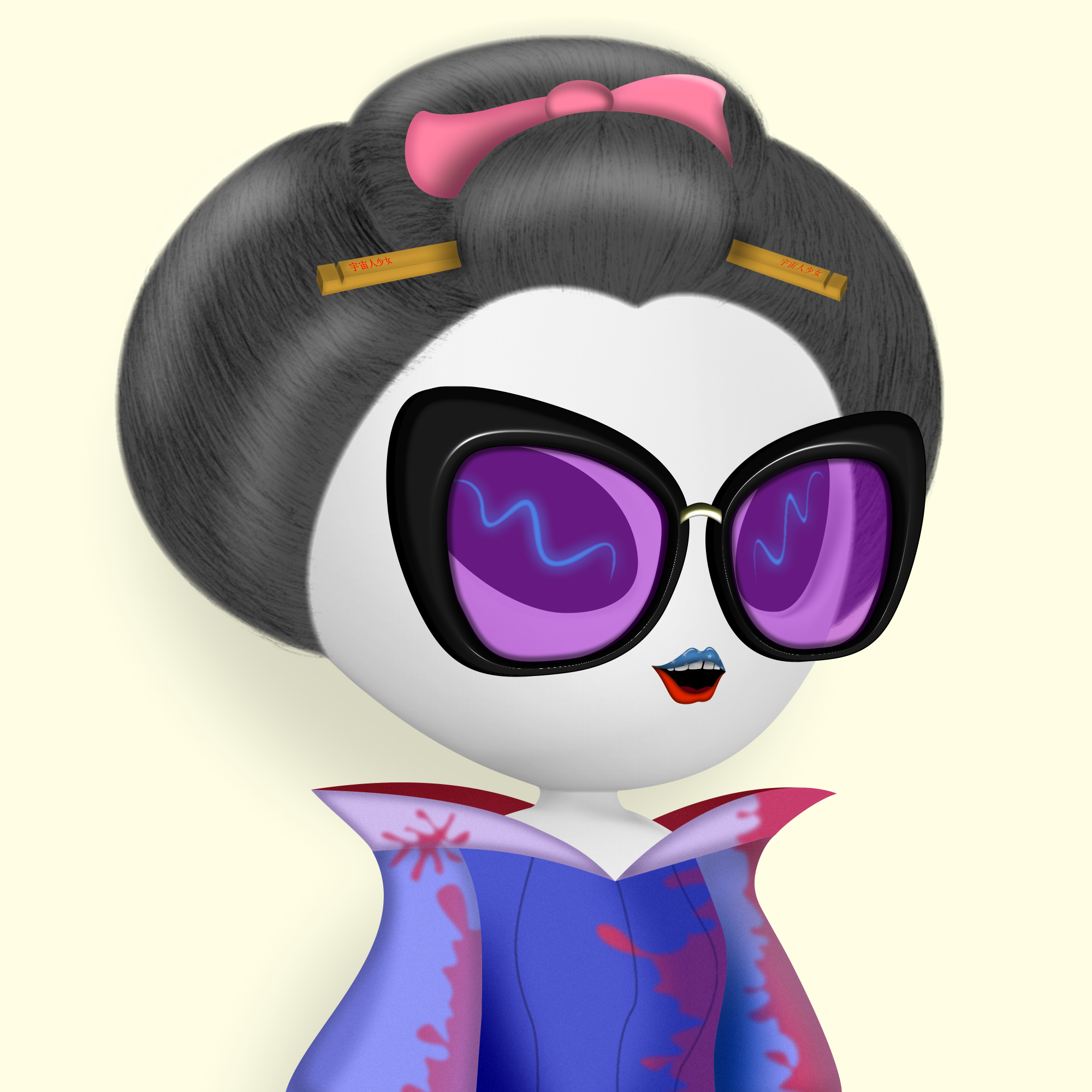 Alien Girl 1078