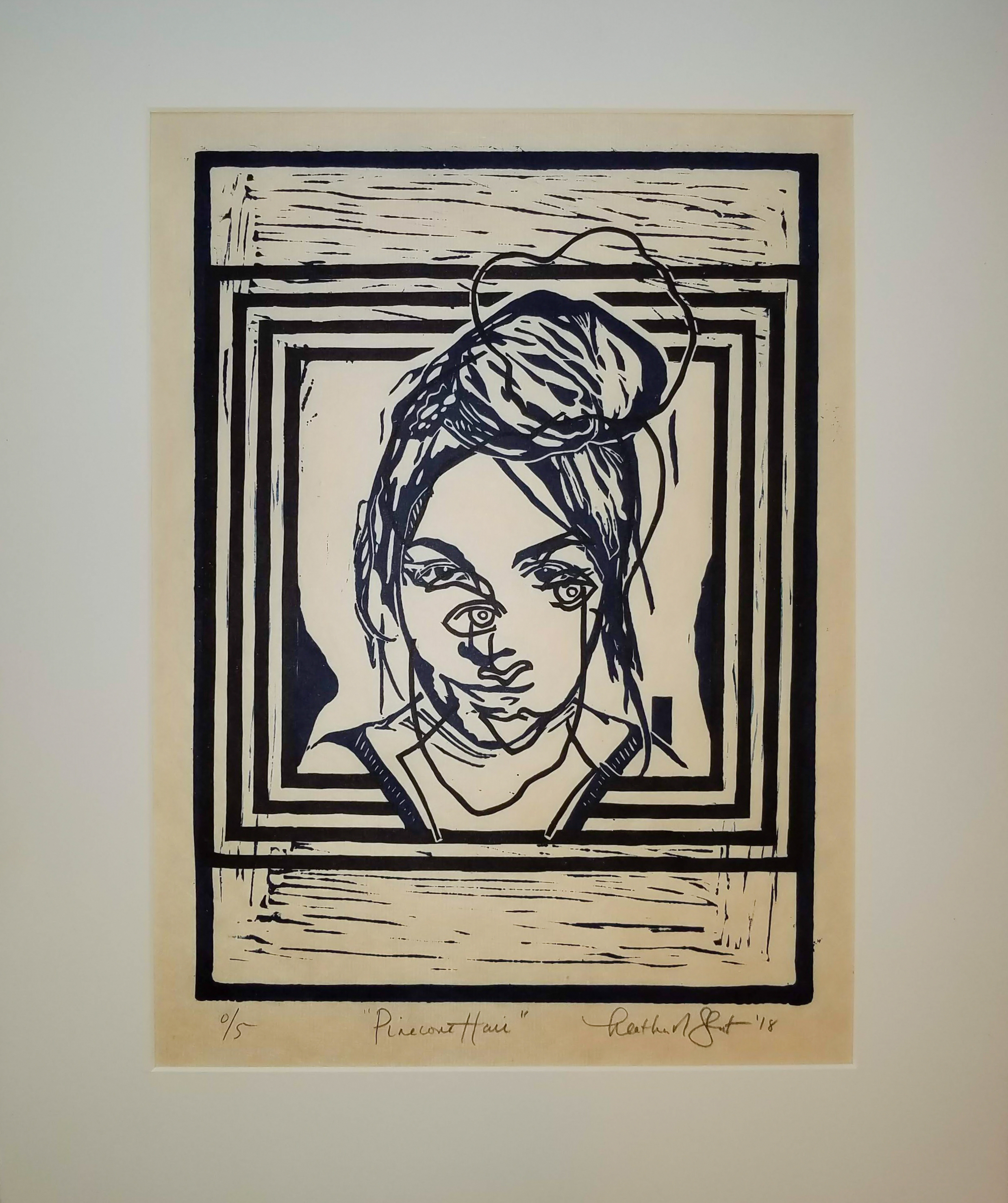 "Pinecone Hair"  2018