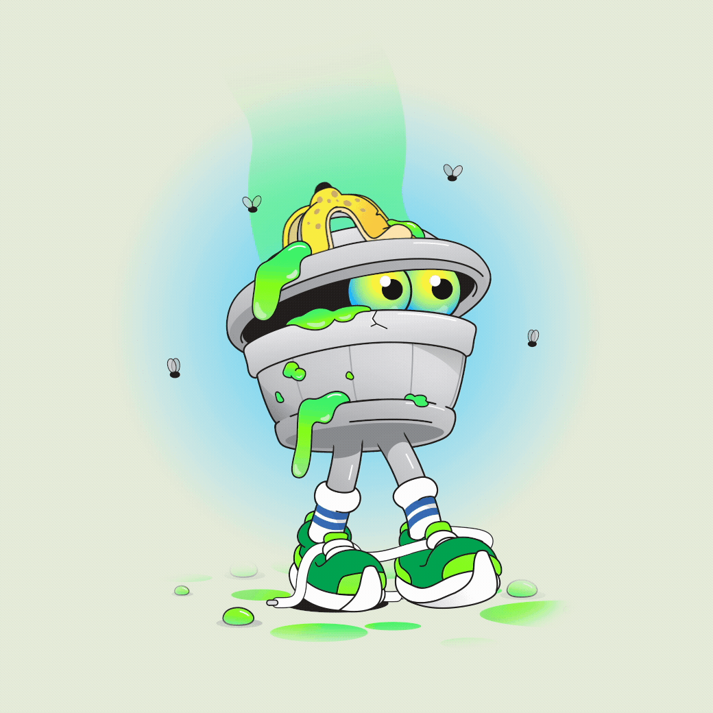 Walking Can #4010