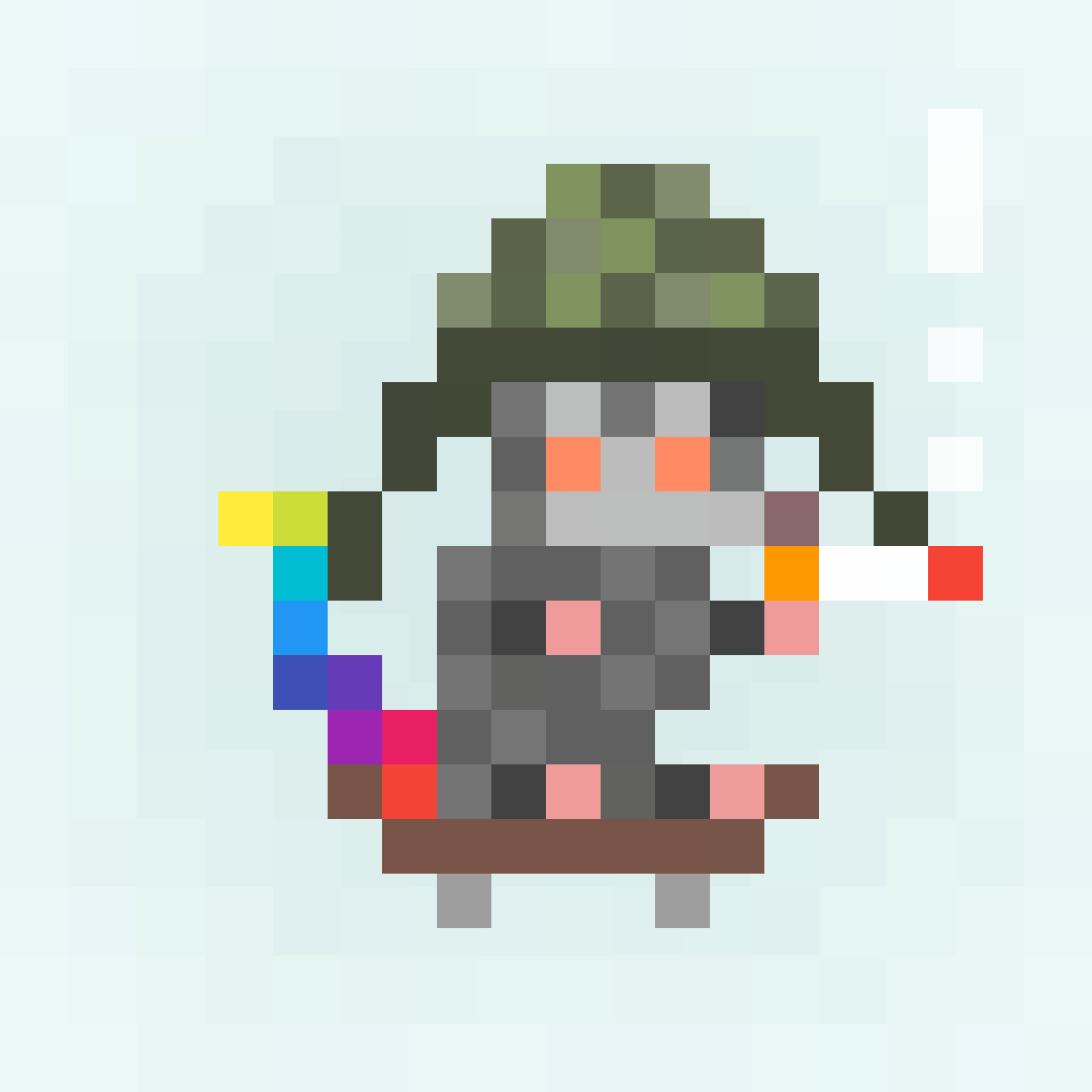 Tiny Punk Opossum #170