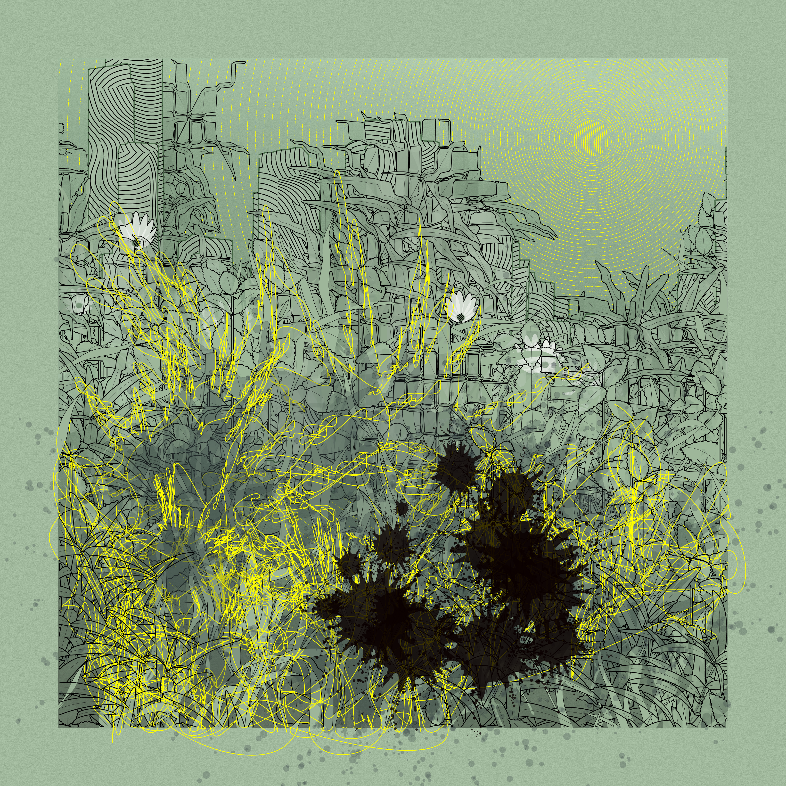 Landscape with Carbon Capture #10120