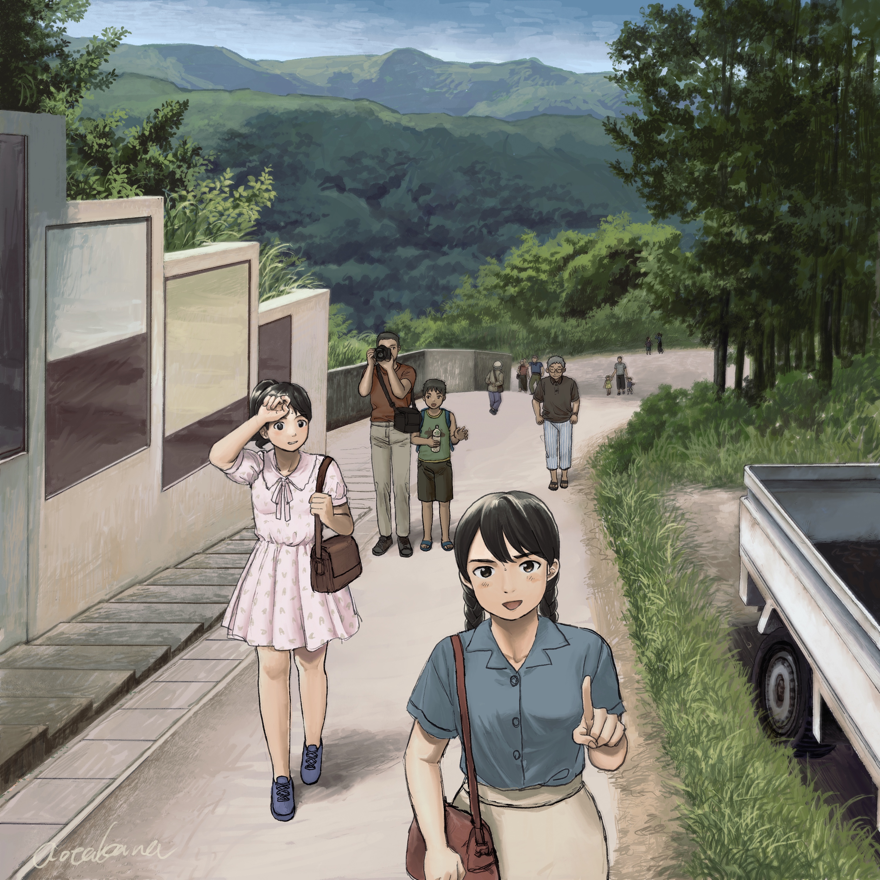 Before summer bullfighting - Yamakoshi Art