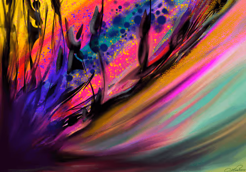 "Digital art #3" by Cinthia Ponce