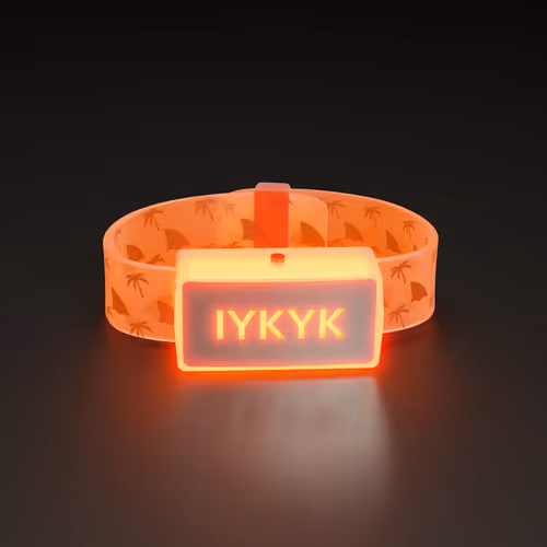 Fin's Wristband - Orange
