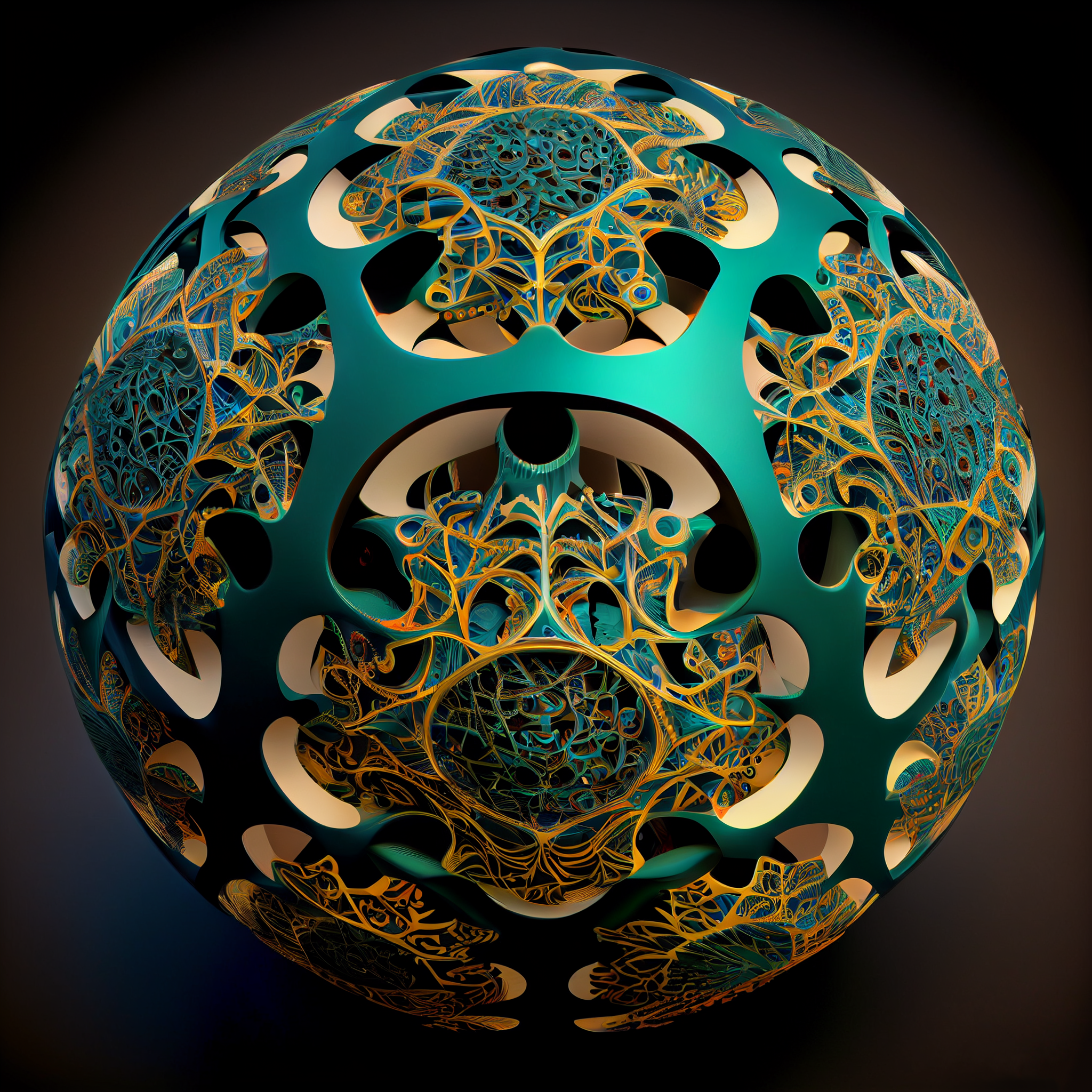 Riemann Spheres: between Mathematics and Art. #50