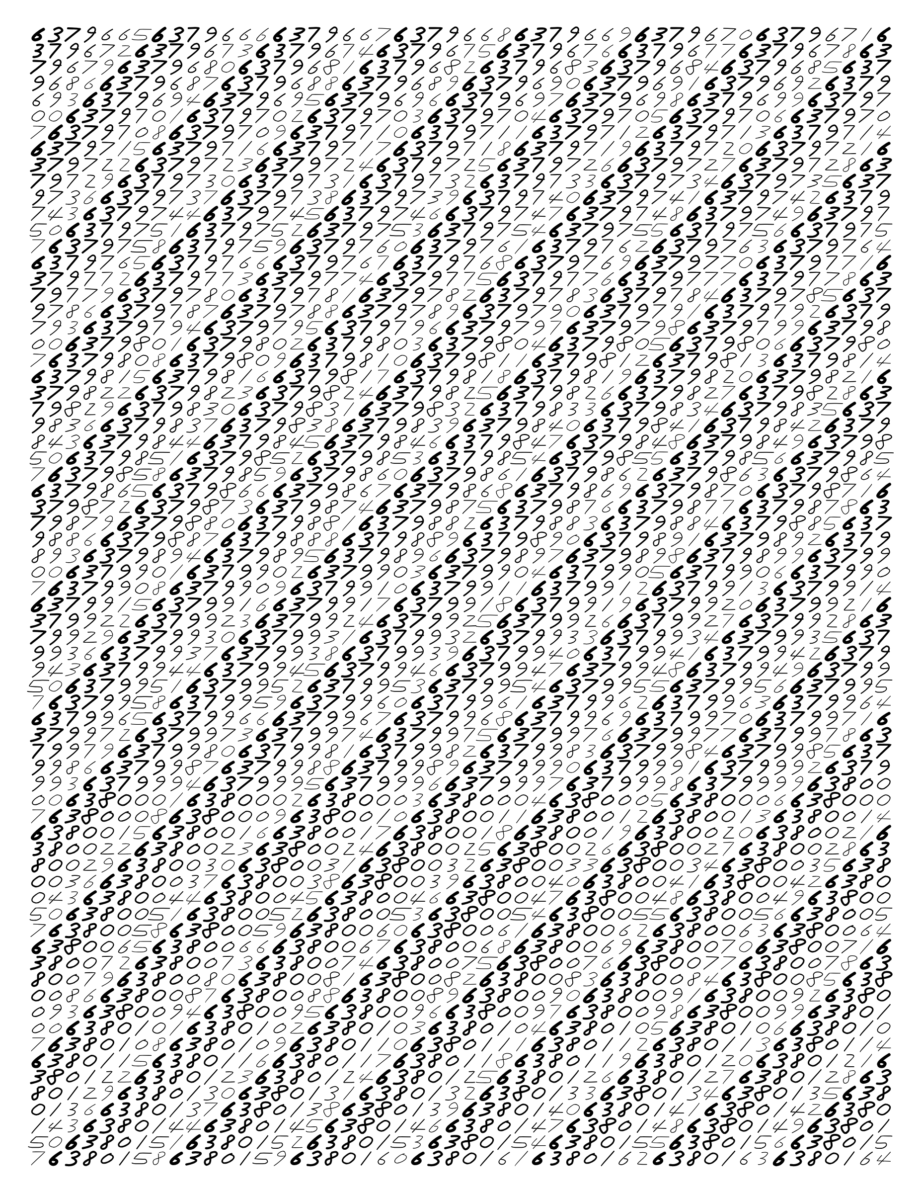 Endless (5,607,250 to Infinity) #2662