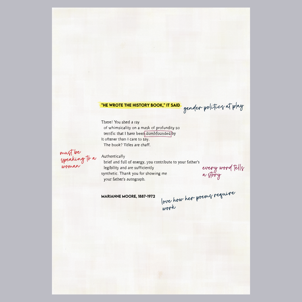 POEMS IN THE PUBLIC DOMAIN The Marianne Moore Edit #30